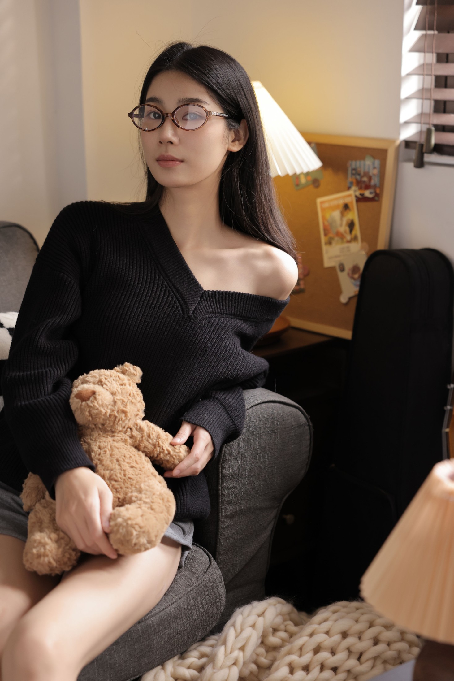 图片[6]-见南山 – 《黑色》[33P]-COS写真在线网