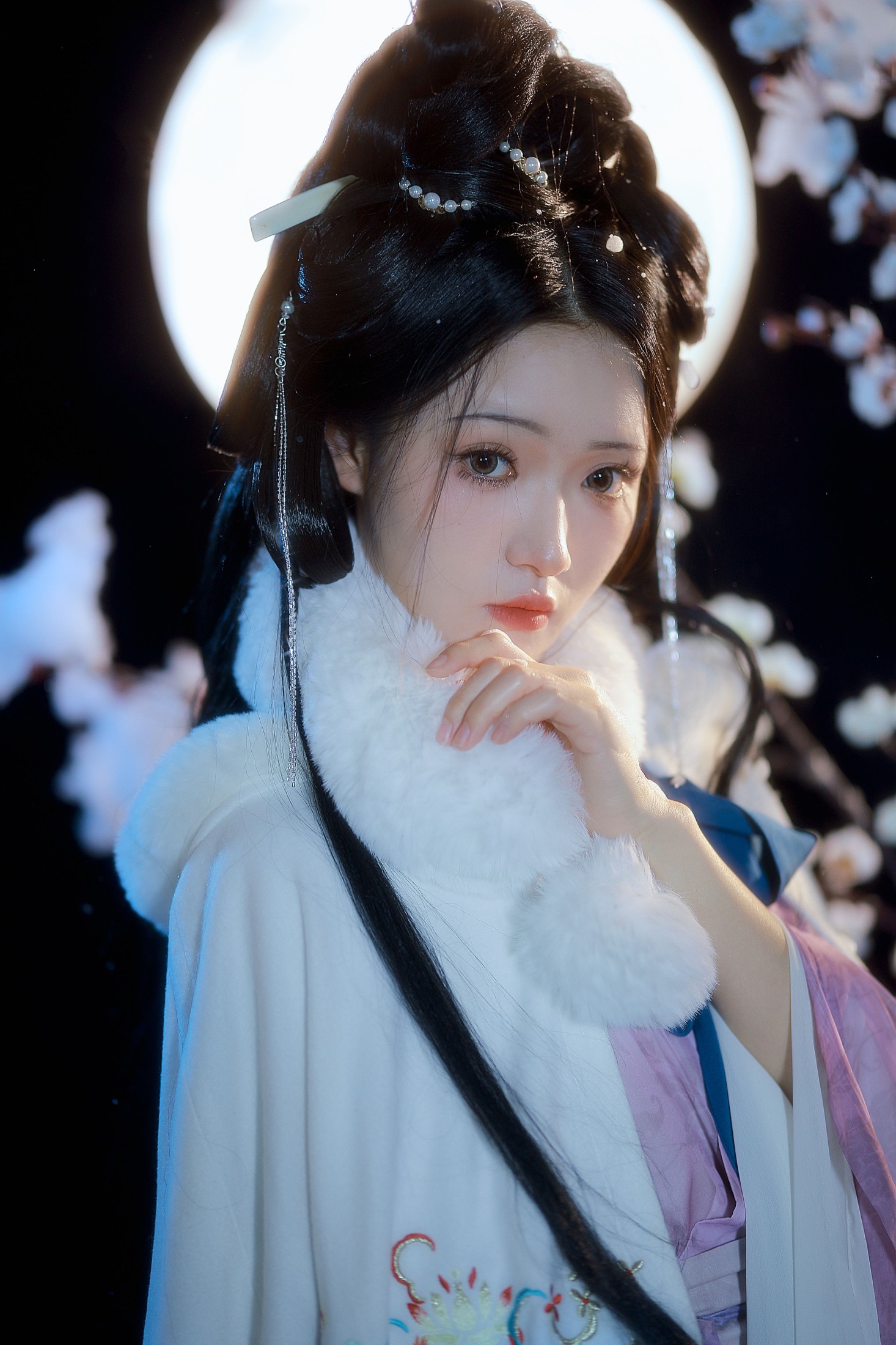 图片[3]-是月月阿 – 《围炉观雪》[22P]-COS写真在线网