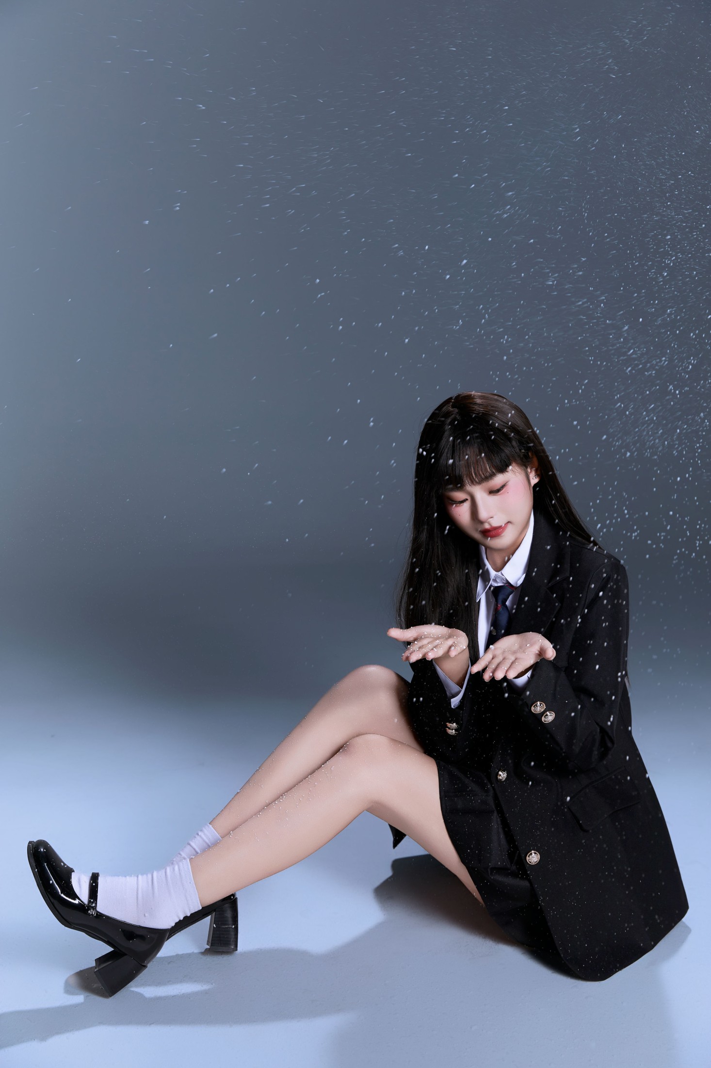 图片[4]-啊丹 – 《韩系雪景jk写真》[22P]-COS写真在线网