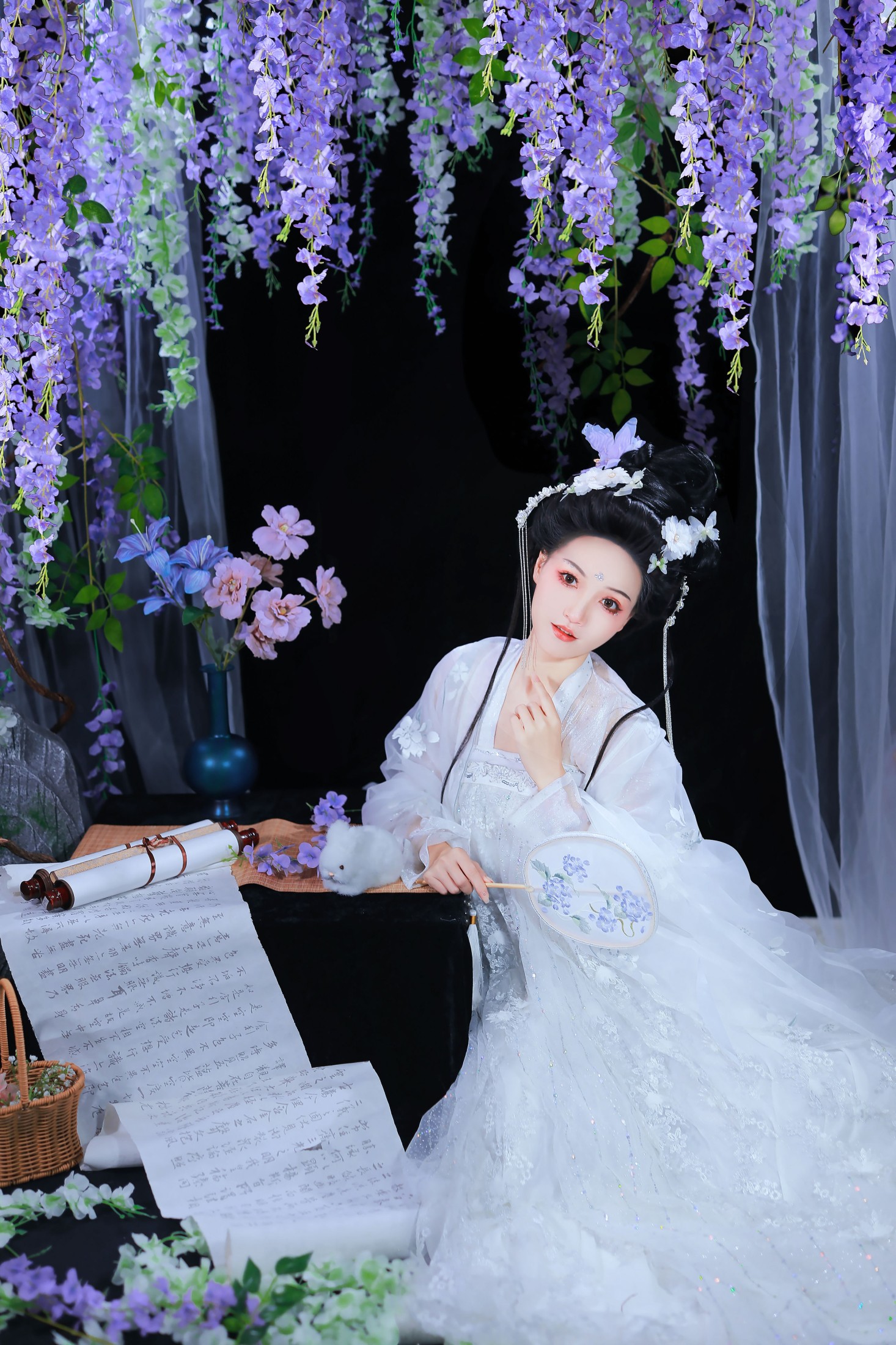图片[3]-焚香小也 – 《紫藤》[22P]-COS写真在线网