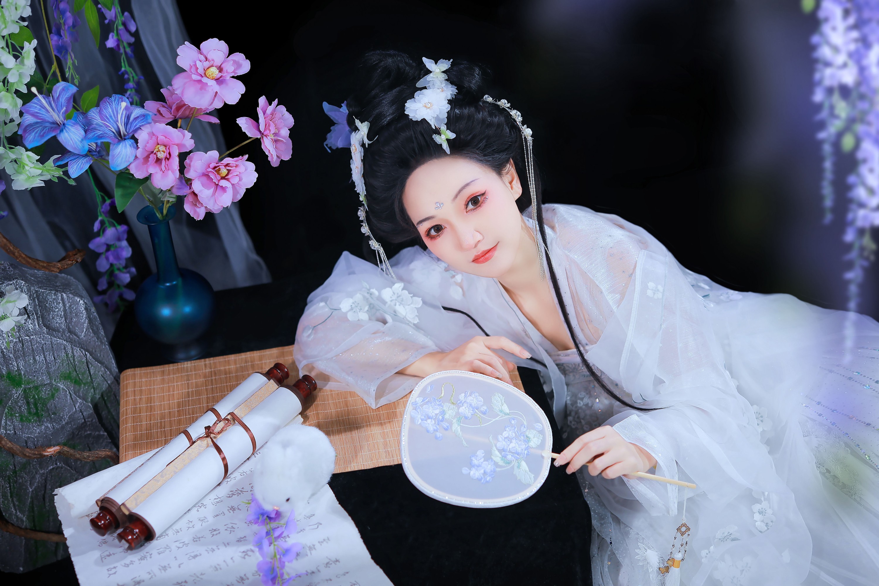 图片[4]-焚香小也 – 《紫藤》[22P]-COS写真在线网