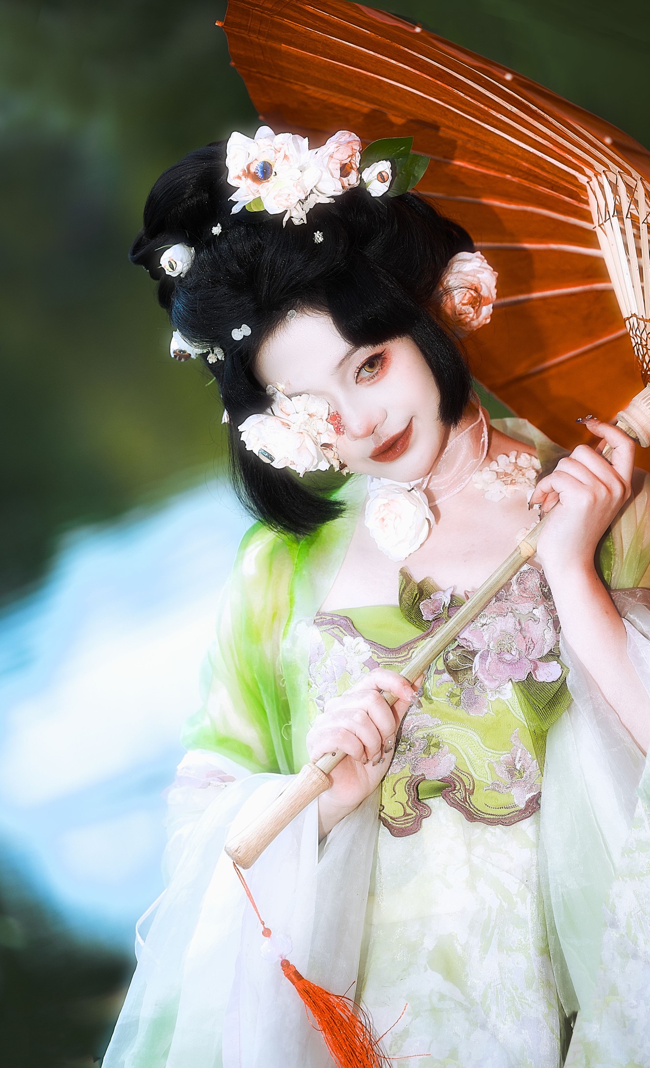 图片[6]-月月儿欲试 – 《栀子花》[22P]-COS写真在线网