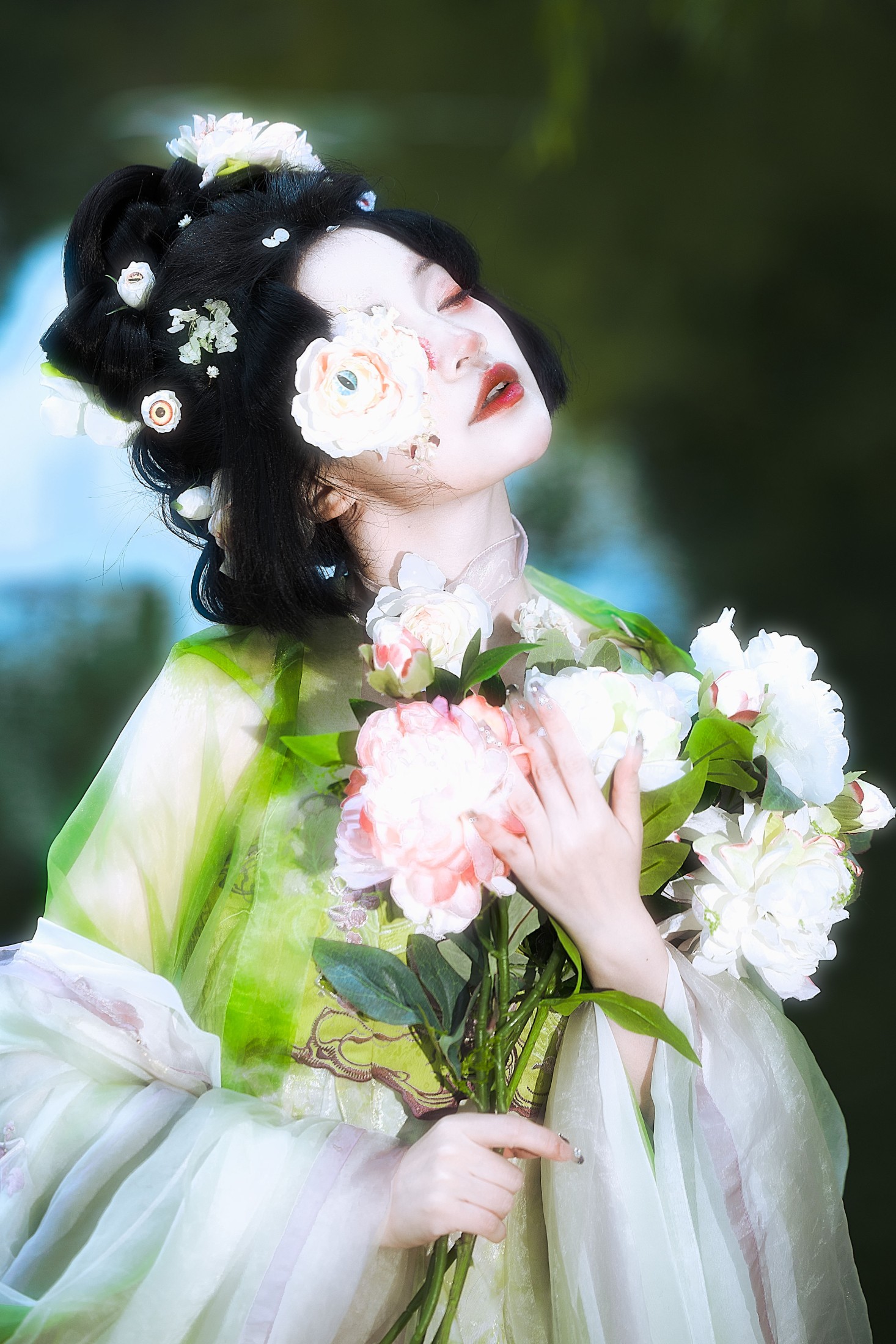 图片[5]-月月儿欲试 – 《栀子花》[22P]-COS写真在线网