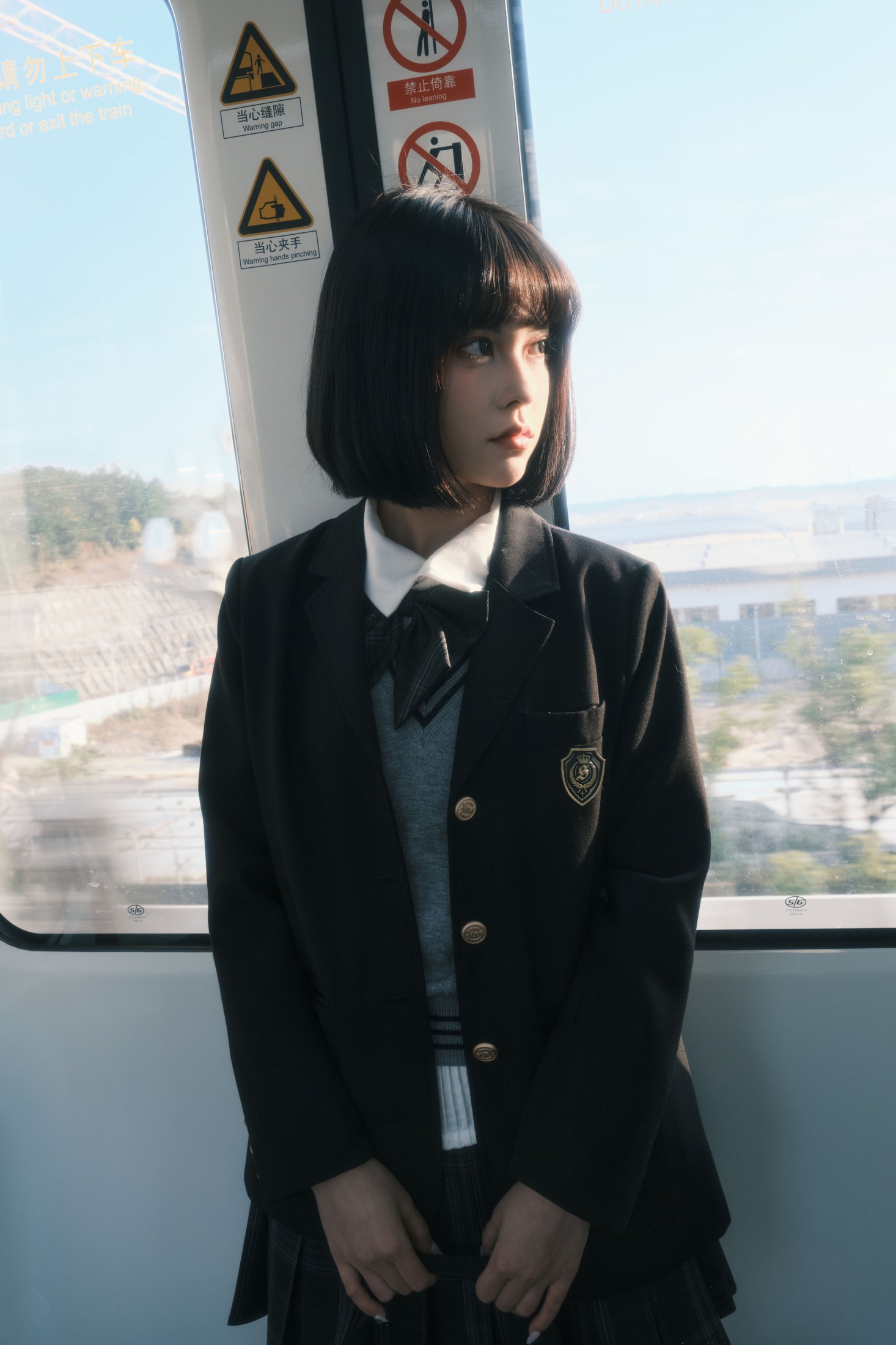 图片[4]-悲伤薯条555 – 《地铁少女》[31P]-COS写真在线网