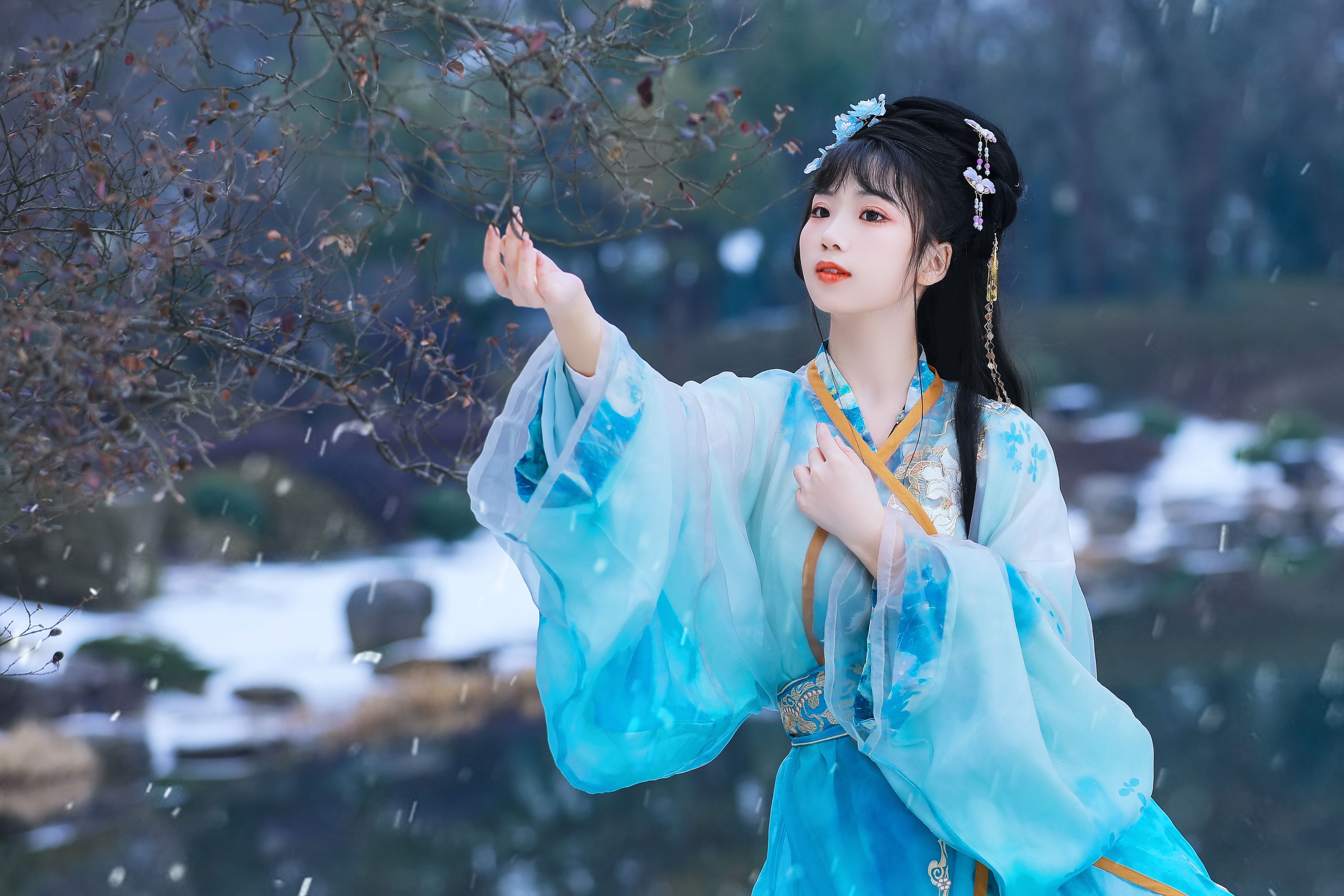 图片[4]-周周Ay – 《寒江雪》[22P]-COS写真在线网