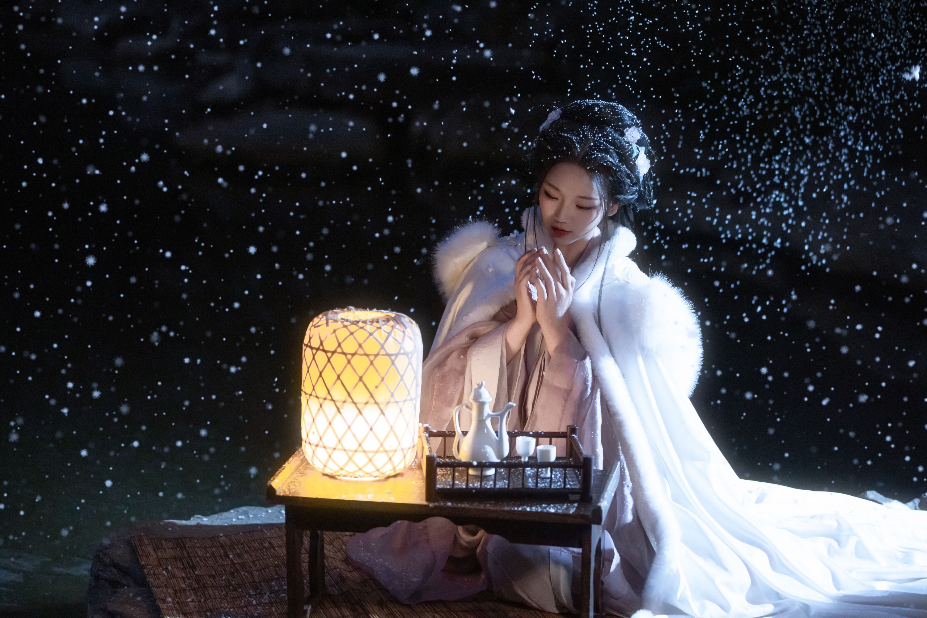 图片[3]-晚江亭 – 《风雪夜归人》[25P]-COS写真在线网