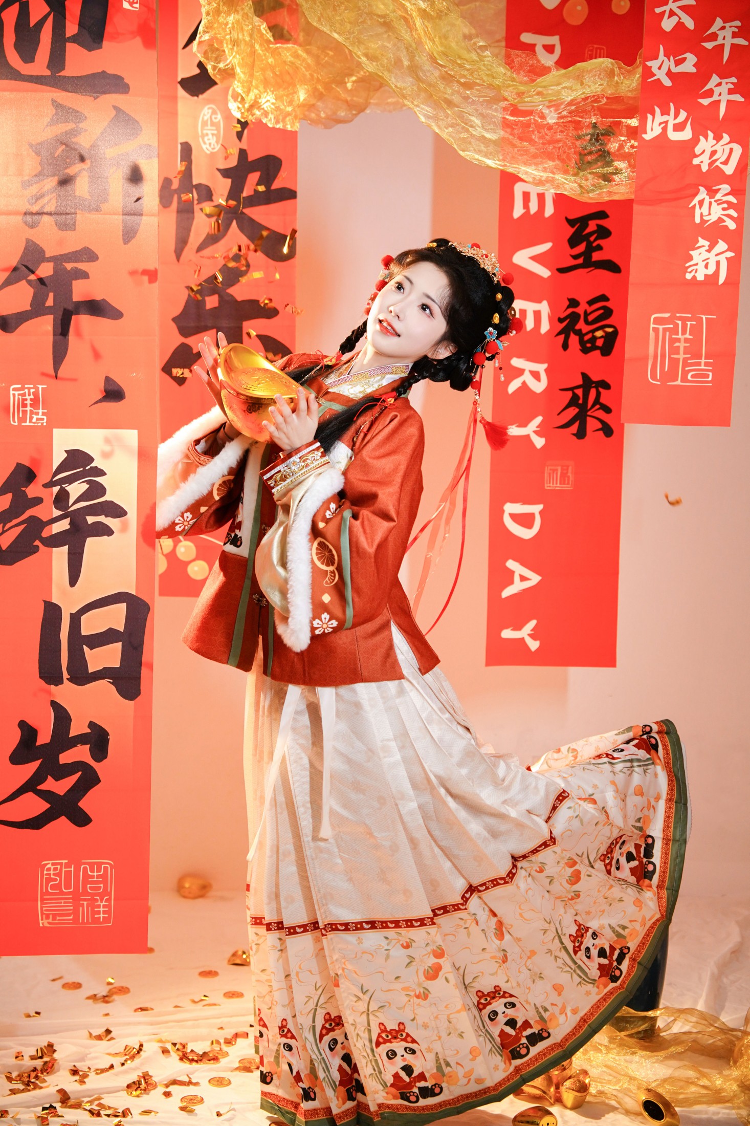 图片[3]-兔牙w – 《贺新春》[22P]-COS写真在线网