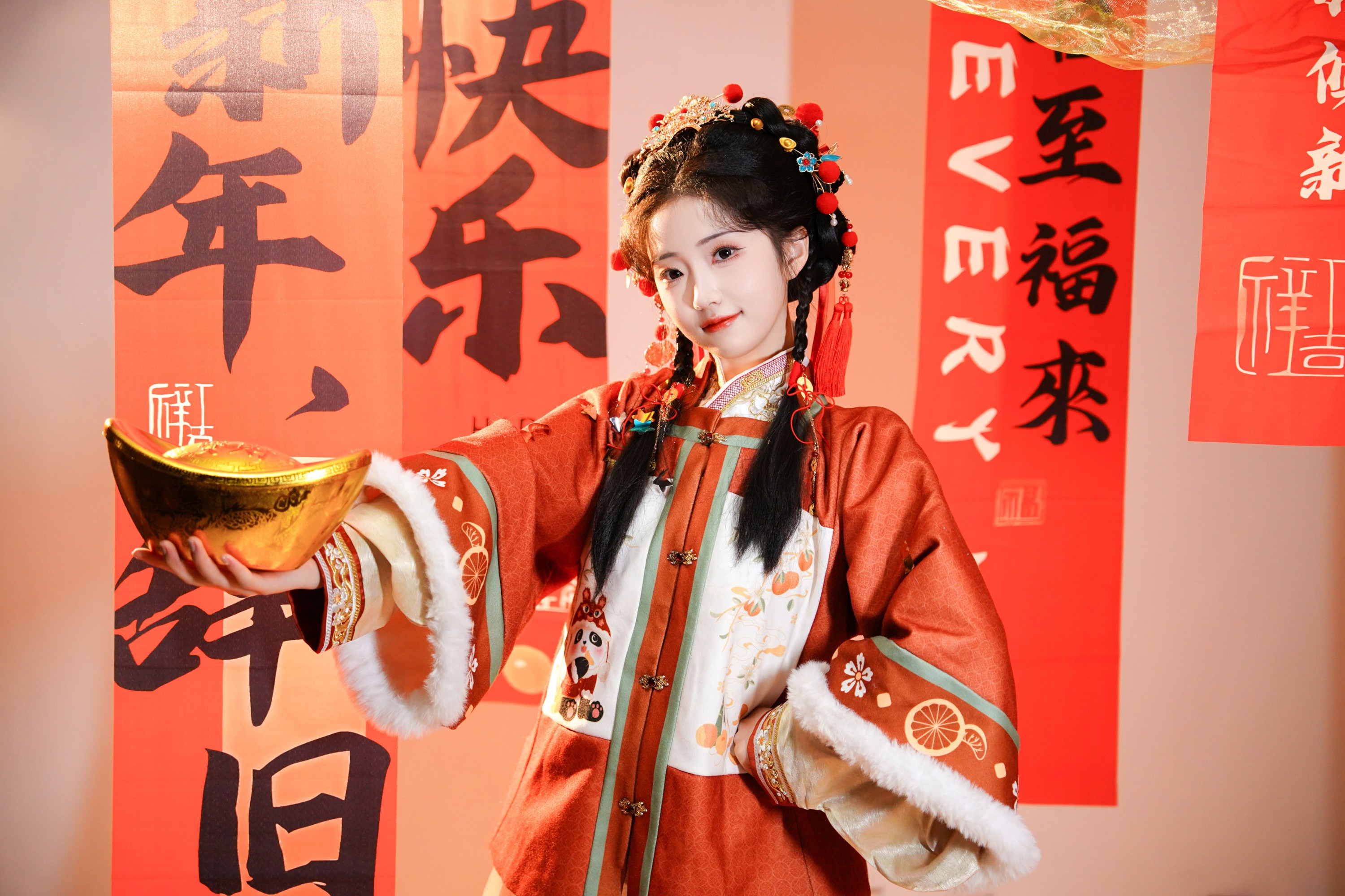 图片[4]-兔牙w – 《贺新春》[22P]-COS写真在线网
