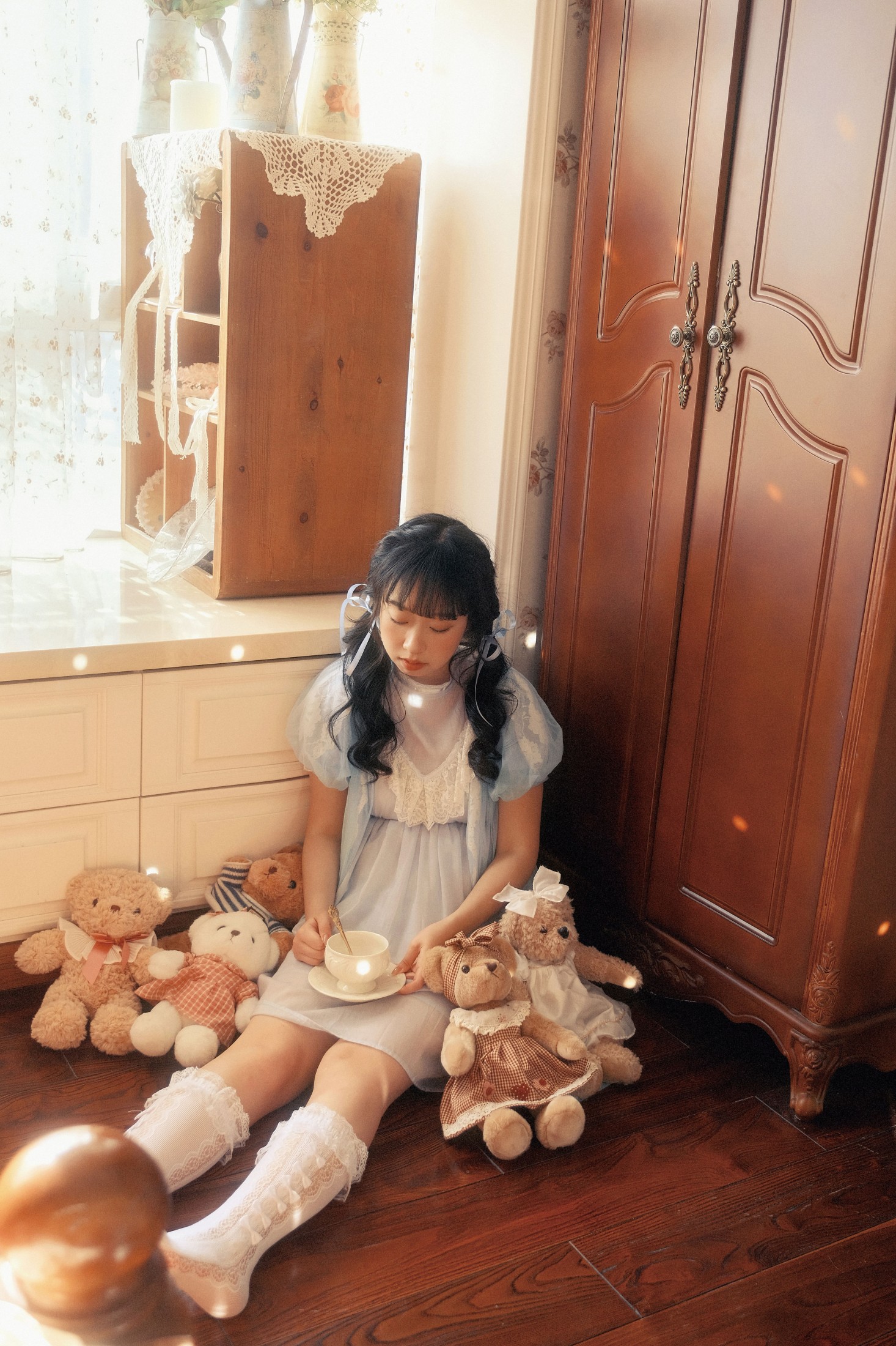 图片[5]-玉米面 – 《复古少女》[16P]-COS写真在线网