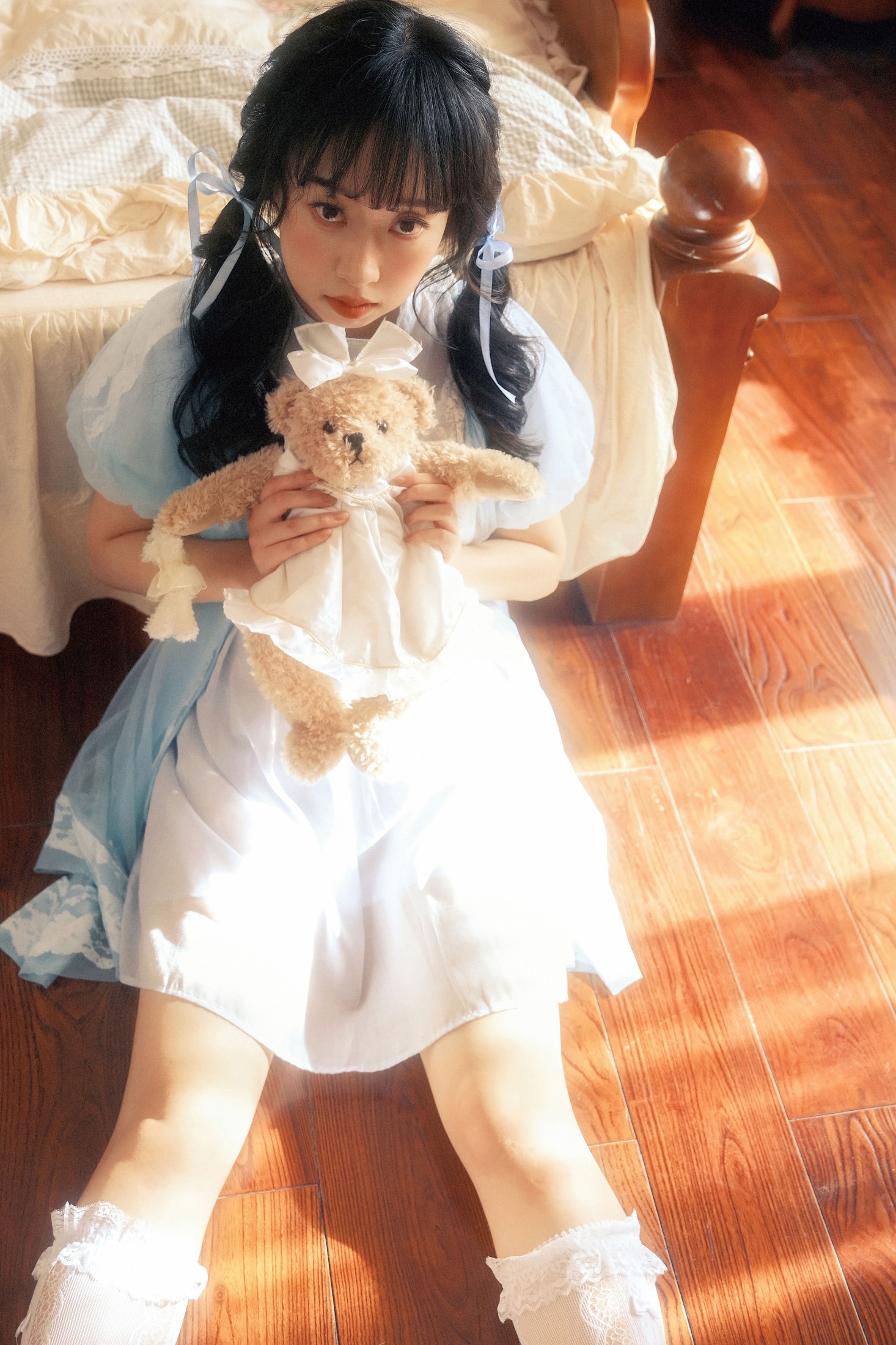 图片[3]-玉米面 – 《复古少女》[16P]-COS写真在线网