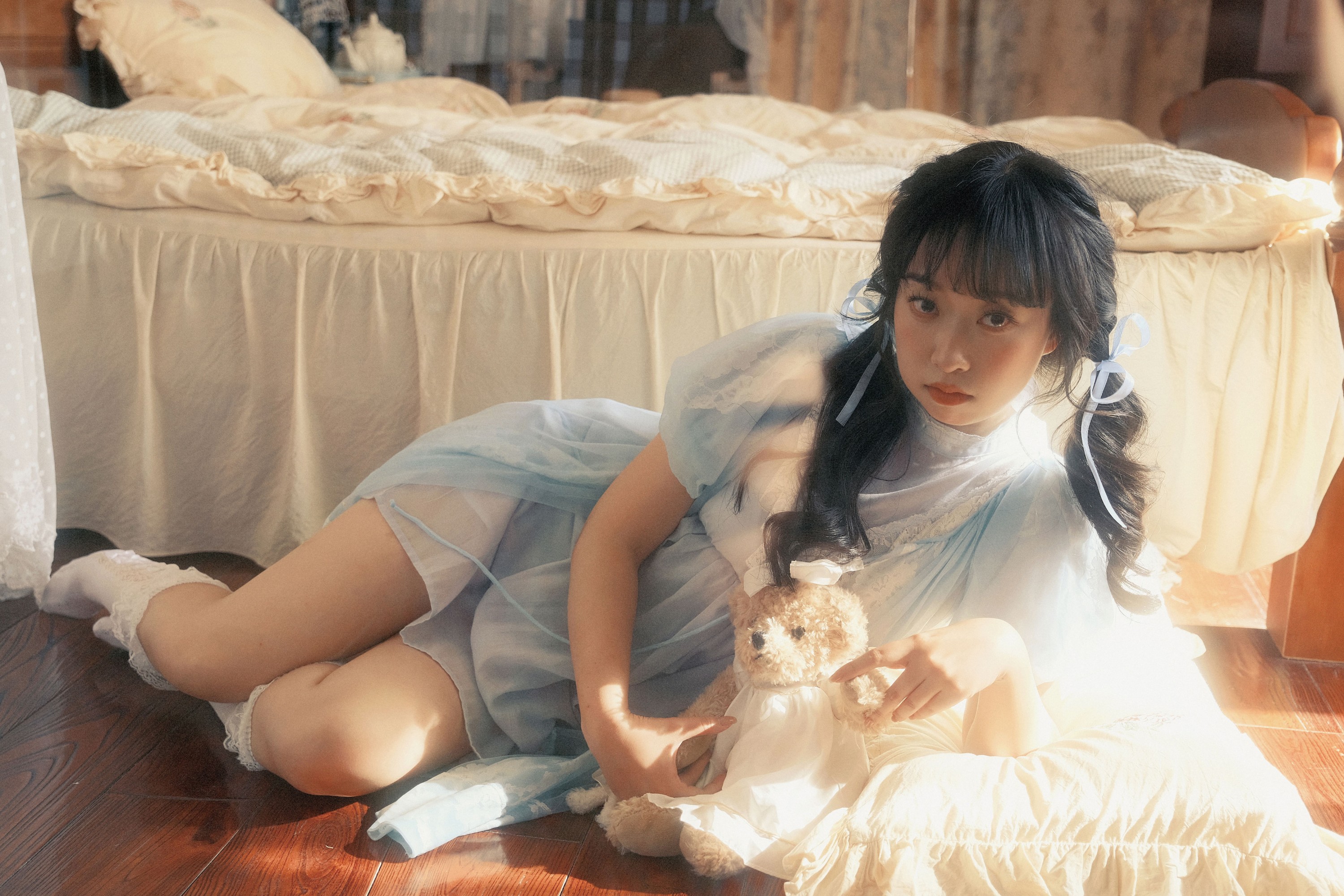 图片[4]-玉米面 – 《复古少女》[16P]-COS写真在线网