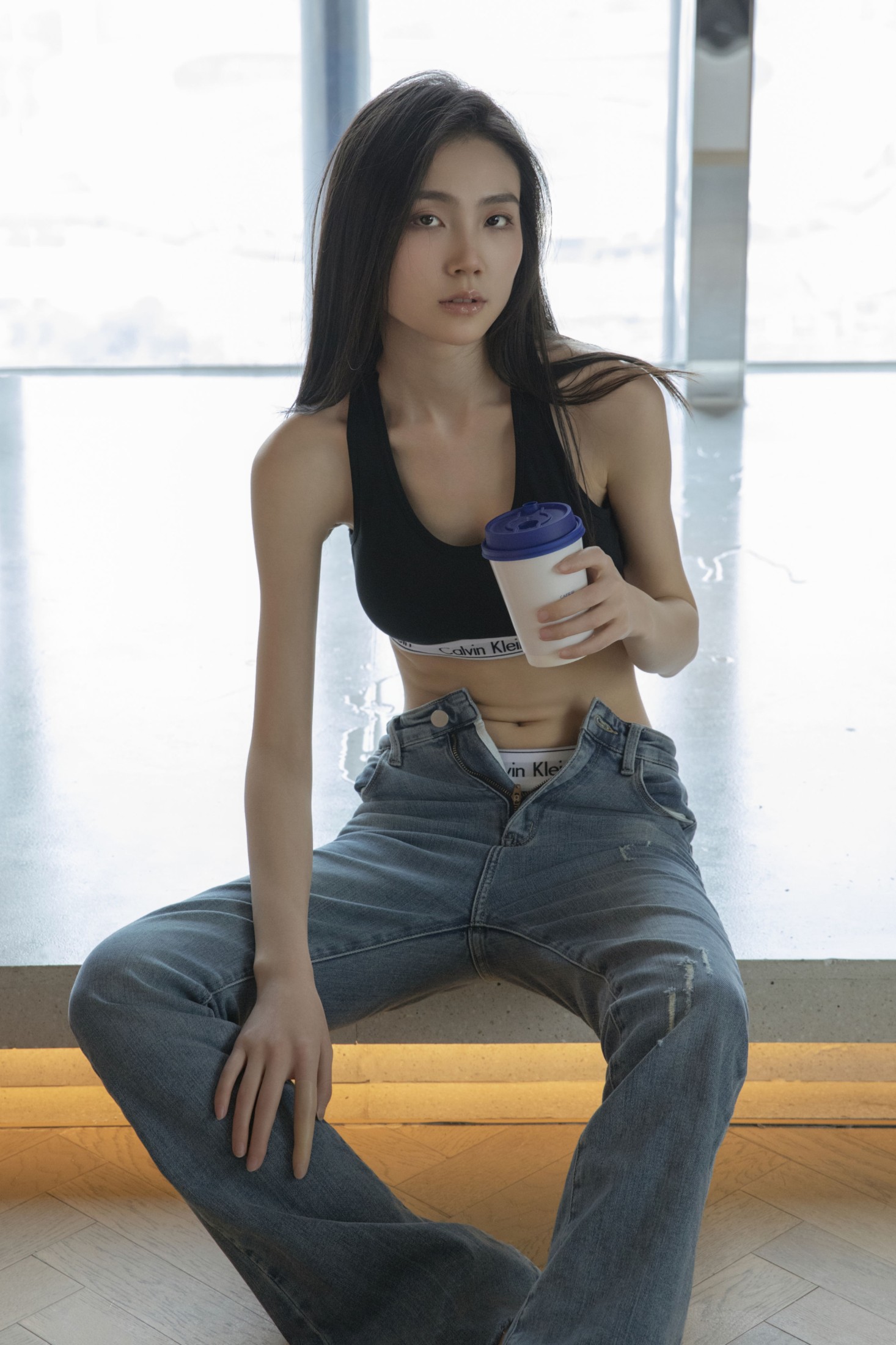 图片[5]-我是小兔 – 《Jeans in the summer》[29P]-COS写真在线网