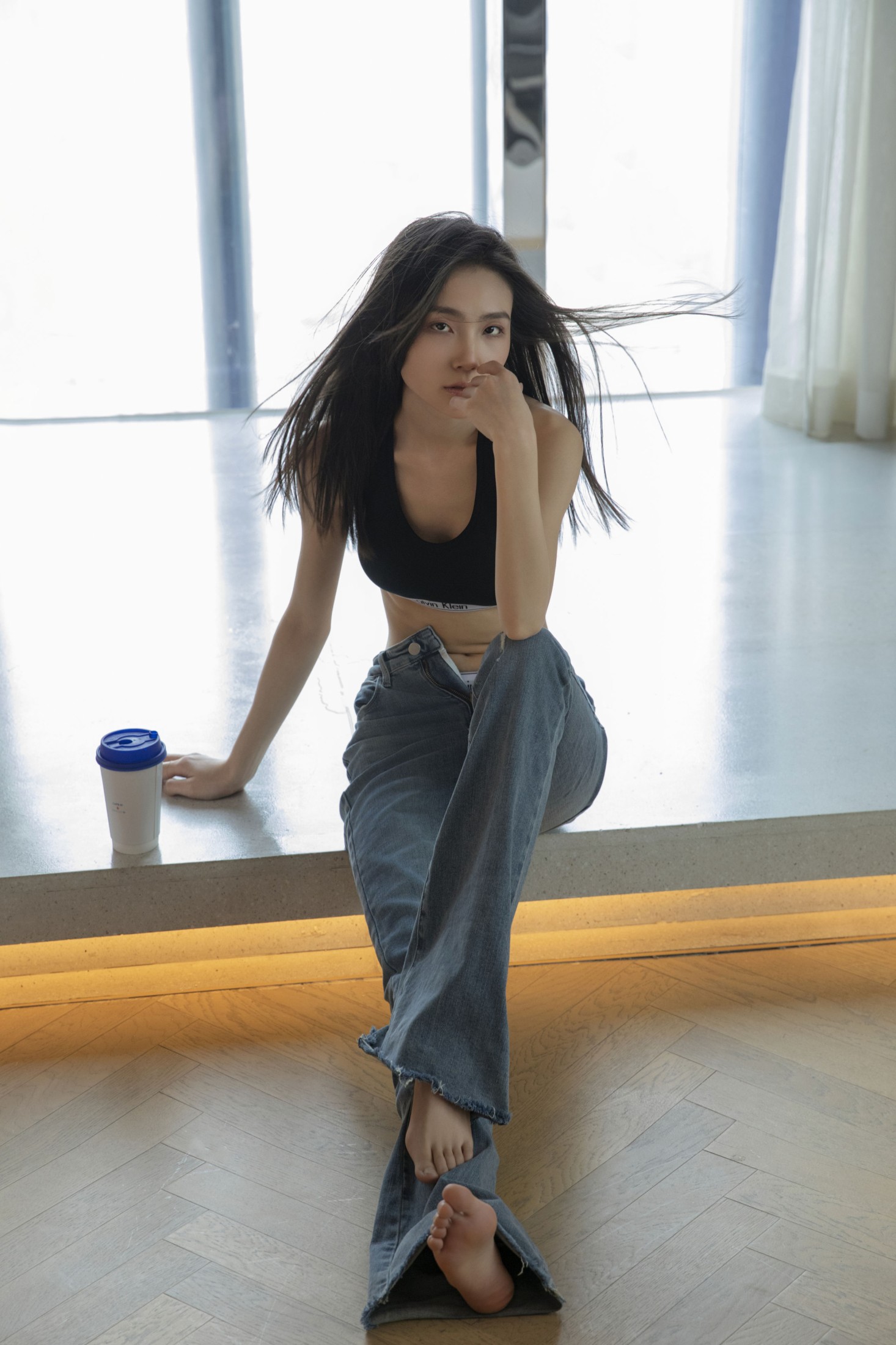 图片[3]-我是小兔 – 《Jeans in the summer》[29P]-COS写真在线网