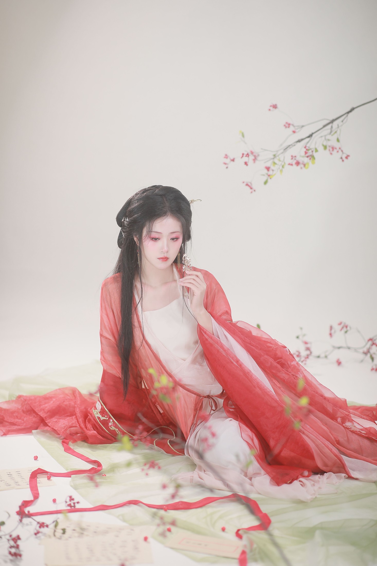 图片[3]-阿初 – 《红豆》[22P]-COS写真在线网