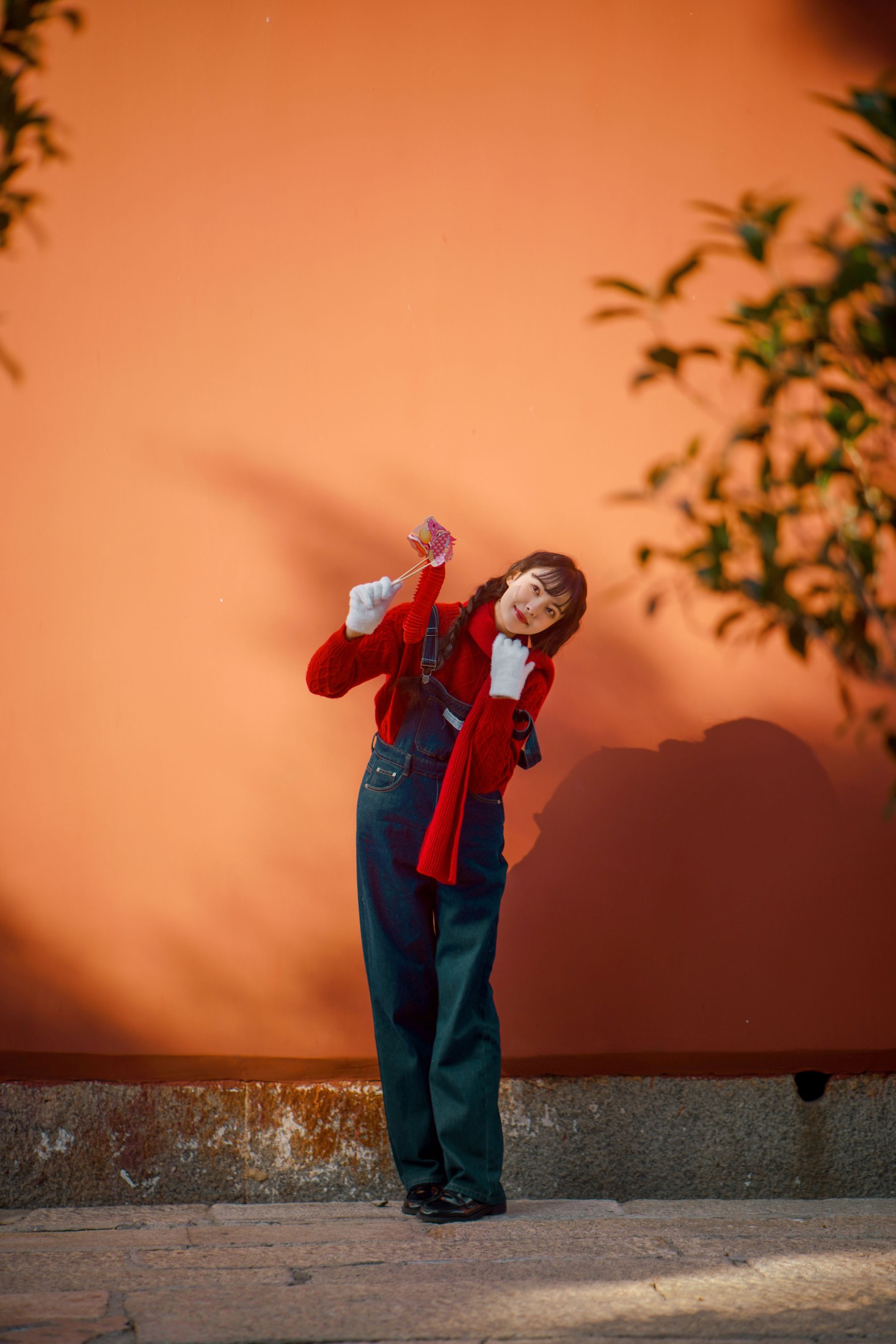 图片[3]-黛汐 – 《岁华新启，墨韵红墙间的少女绮梦》[50P]-COS写真在线网