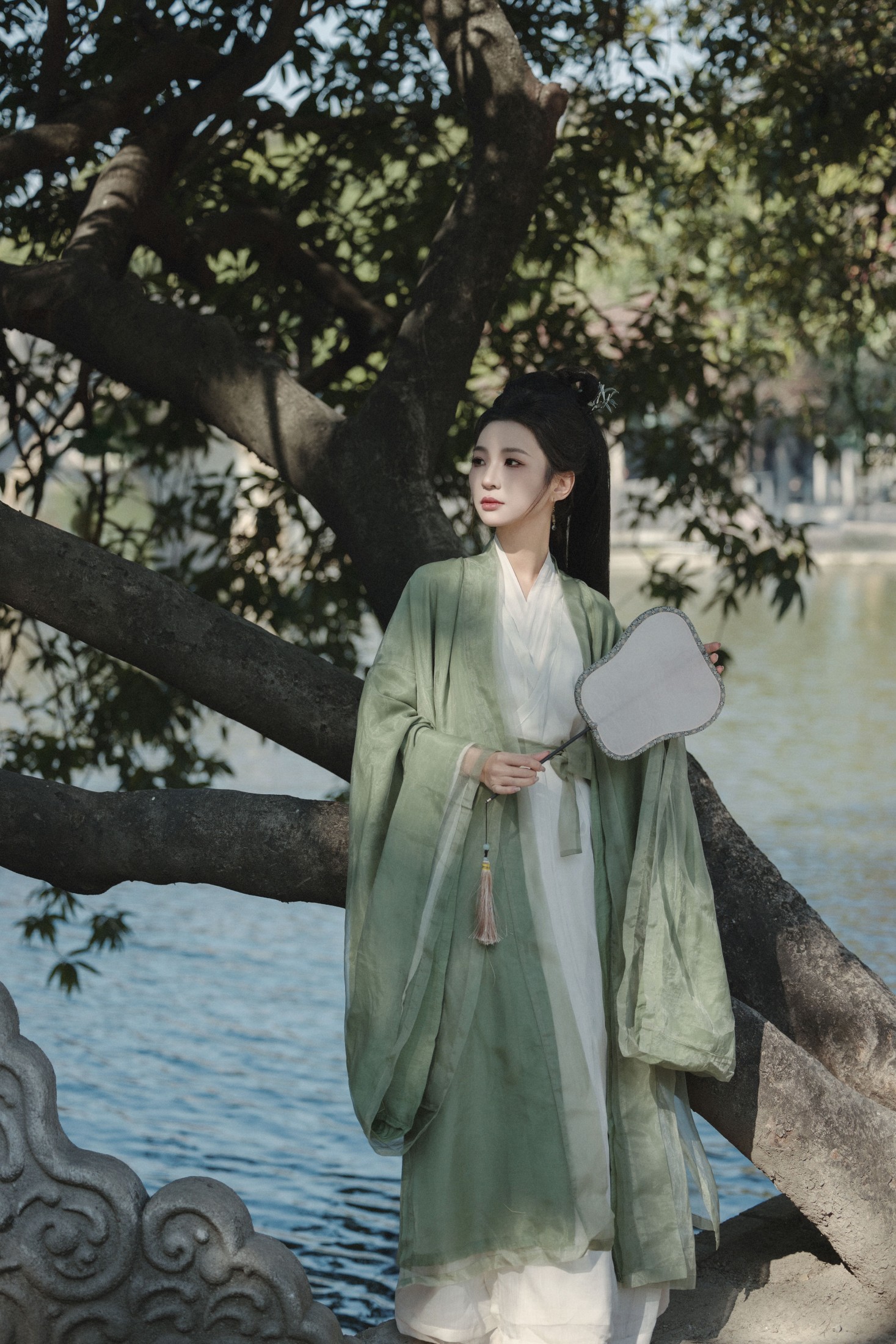 图片[3]-失眠面包蟹 – 《一袭青衣》[30P]-COS写真在线网
