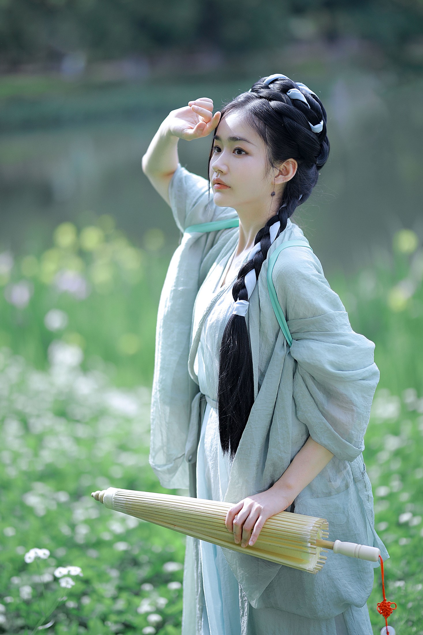 图片[4]-一朵 – 《田园汉服》[22P]-COS写真在线网