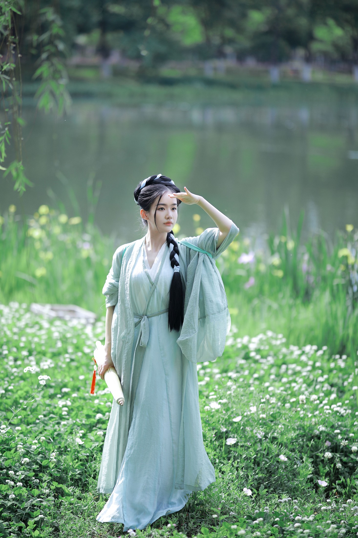 图片[5]-一朵 – 《田园汉服》[22P]-COS写真在线网