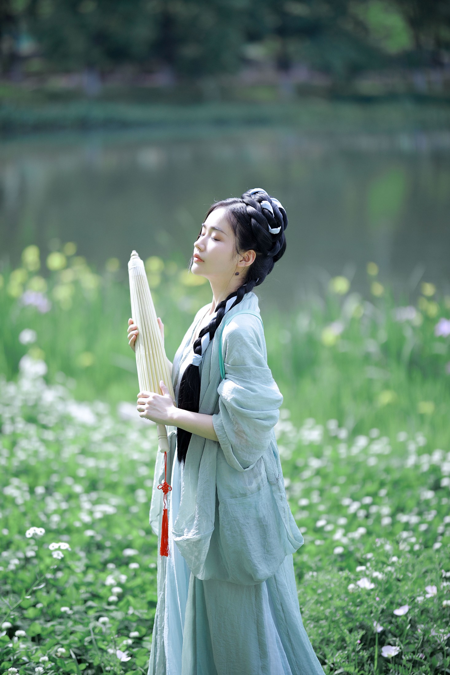 图片[3]-一朵 – 《田园汉服》[22P]-COS写真在线网