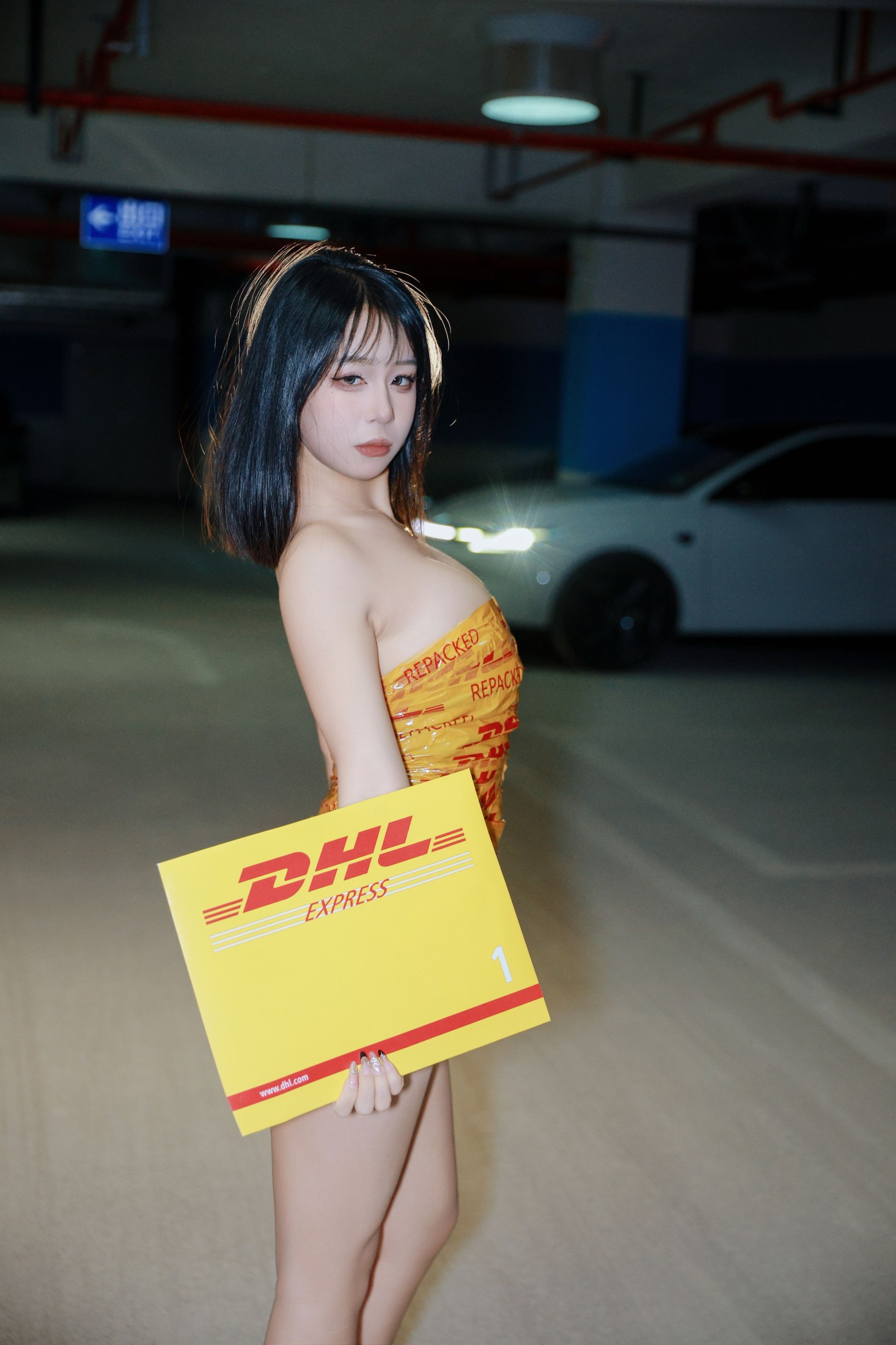 图片[5]-王哪跑¹¹⁰⁶ – 《胶带风写真》[27P]-COS写真在线网