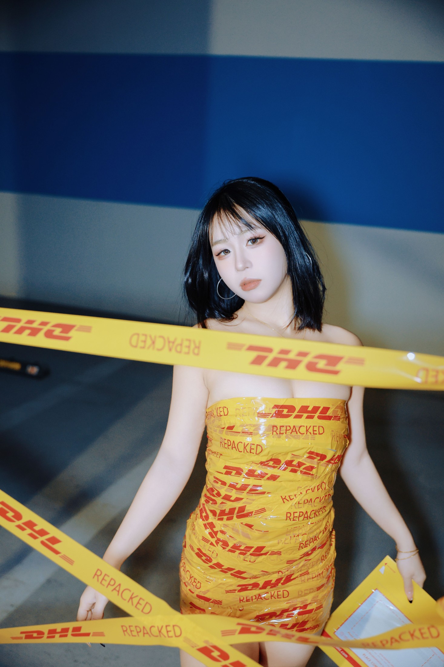 图片[3]-王哪跑¹¹⁰⁶ – 《胶带风写真》[27P]-COS写真在线网