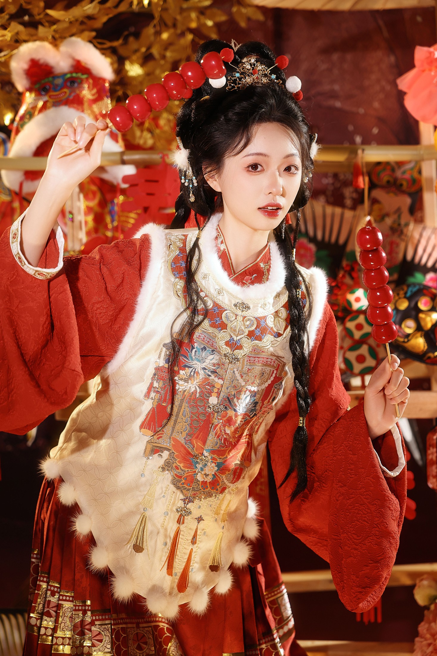 图片[4]-小羊爱干饭 – 《巳巳吉祥》[22P]-COS写真在线网
