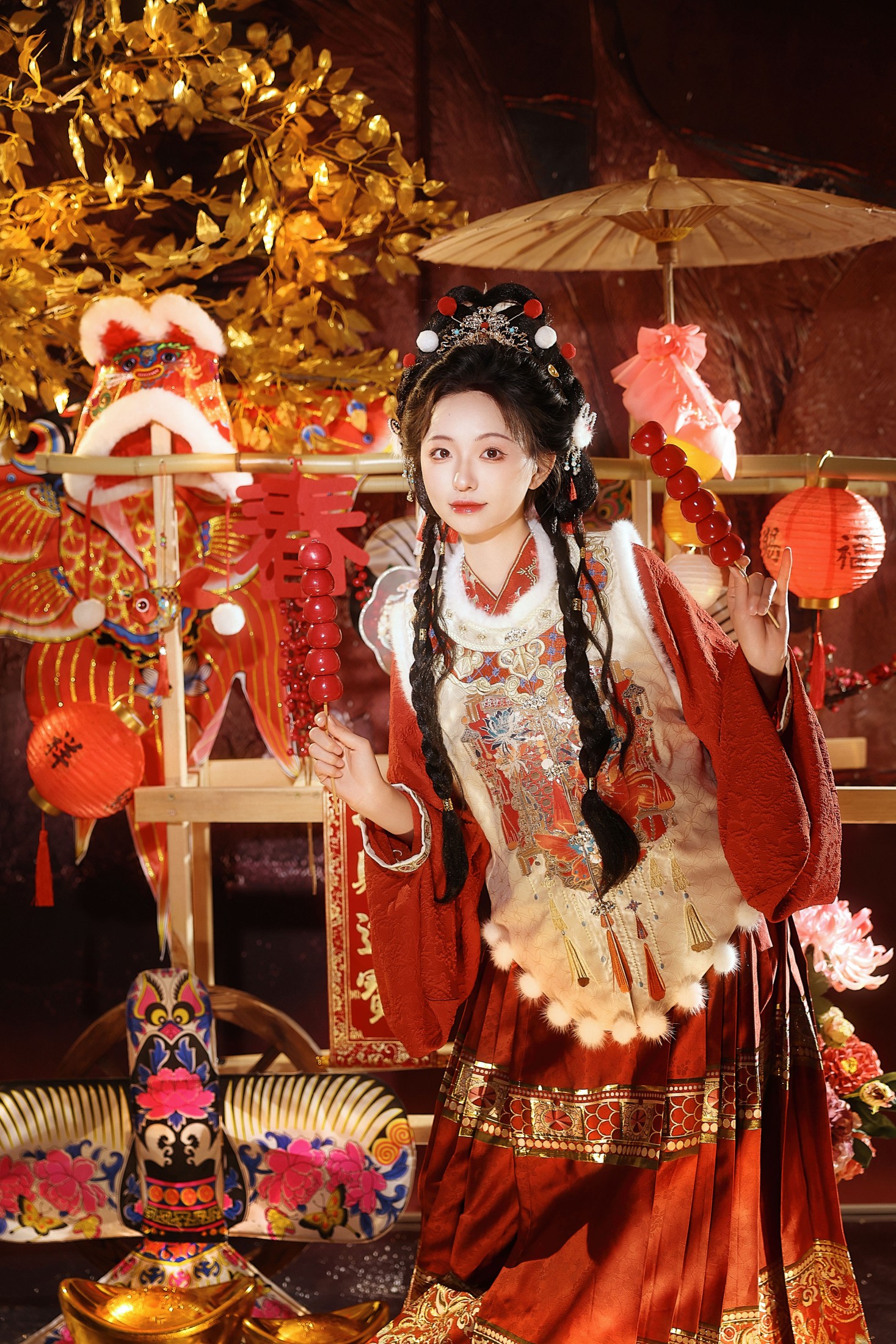图片[3]-小羊爱干饭 – 《巳巳吉祥》[22P]-COS写真在线网