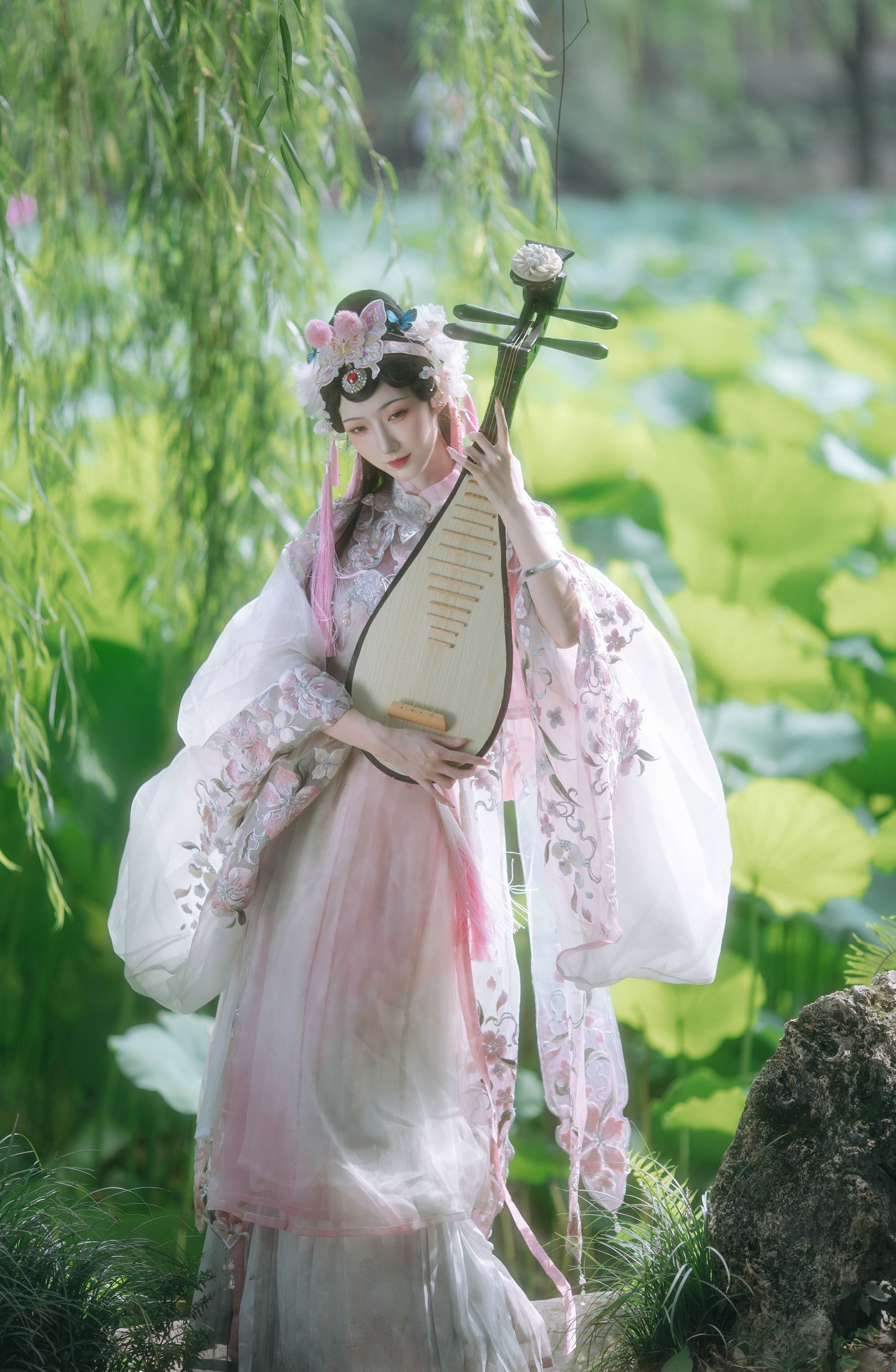 图片[5]-就是景年 – 《荷花仙》[22P]-COS写真在线网