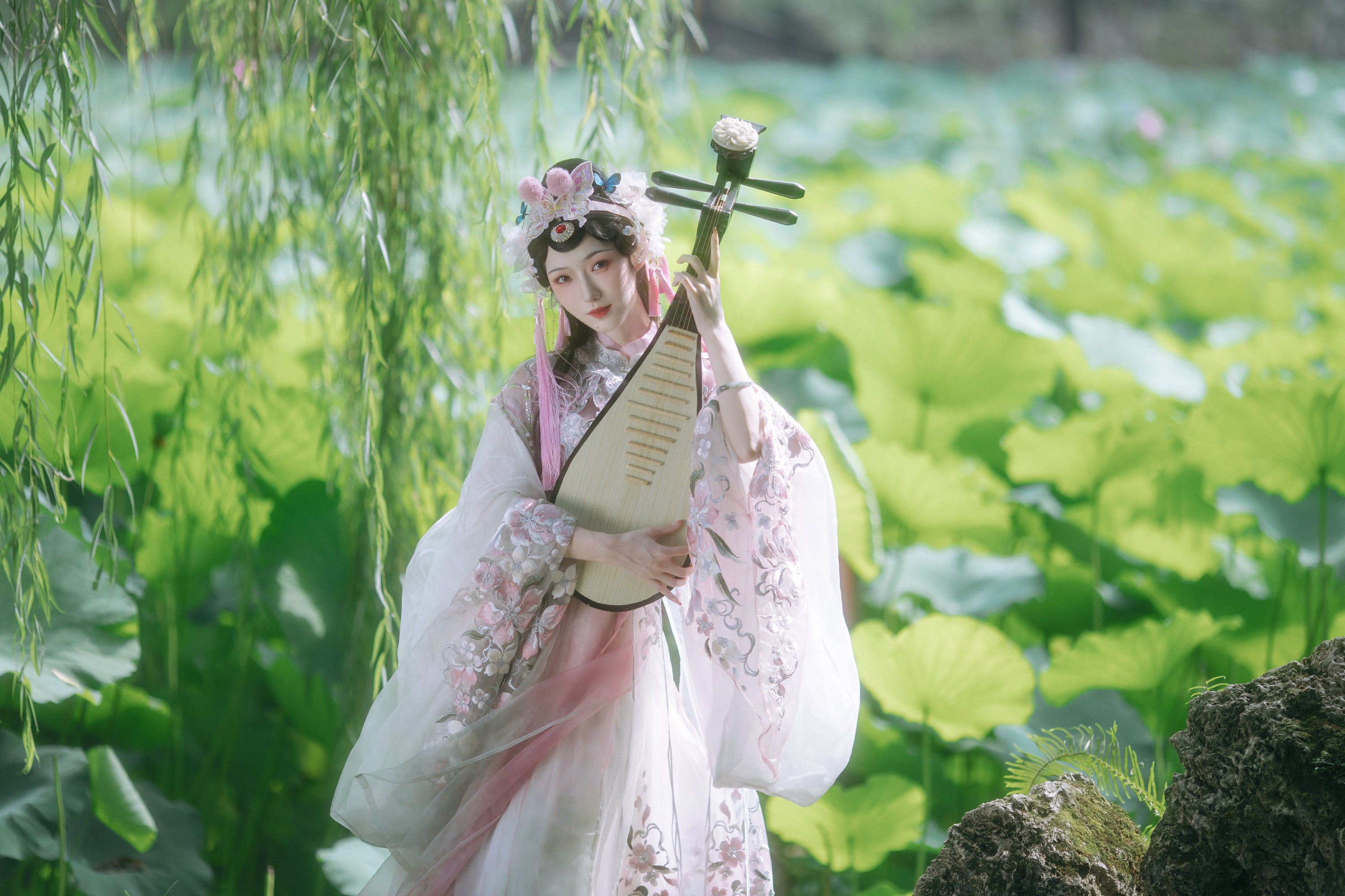 图片[4]-就是景年 – 《荷花仙》[22P]-COS写真在线网