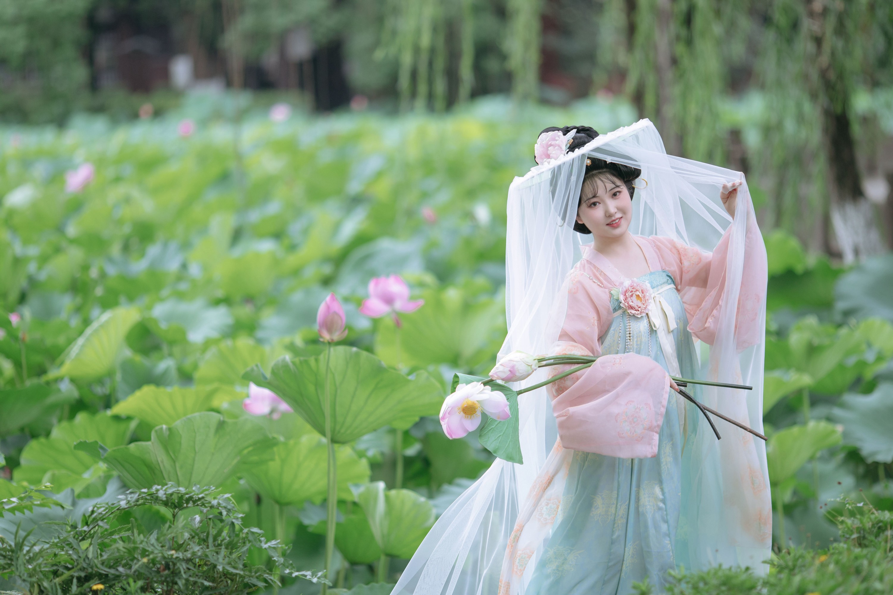 图片[5]-子小浔 – 《荷韵唐风》[28P]-COS写真在线网