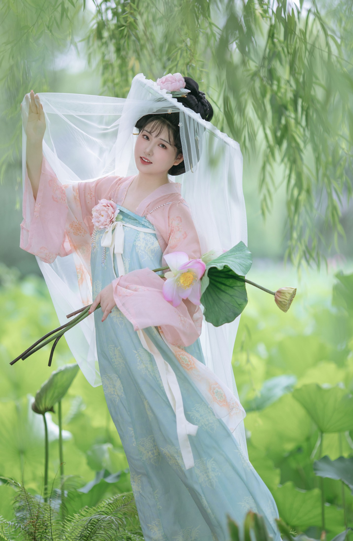图片[3]-子小浔 – 《荷韵唐风》[28P]-COS写真在线网