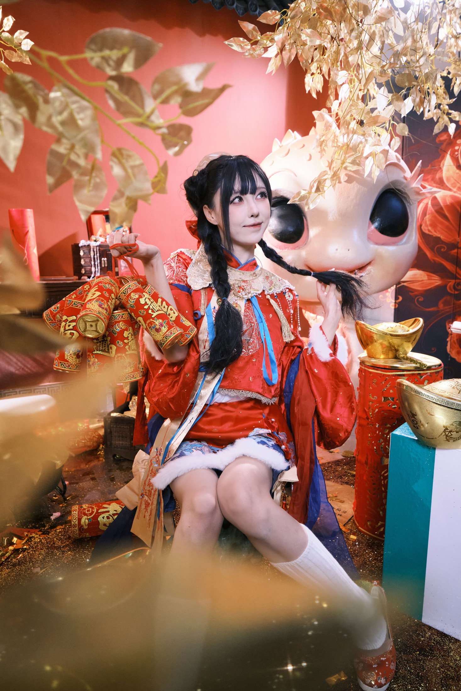 图片[4]-夏树友人帐 – 《小财神驾到》[44P]-COS写真在线网