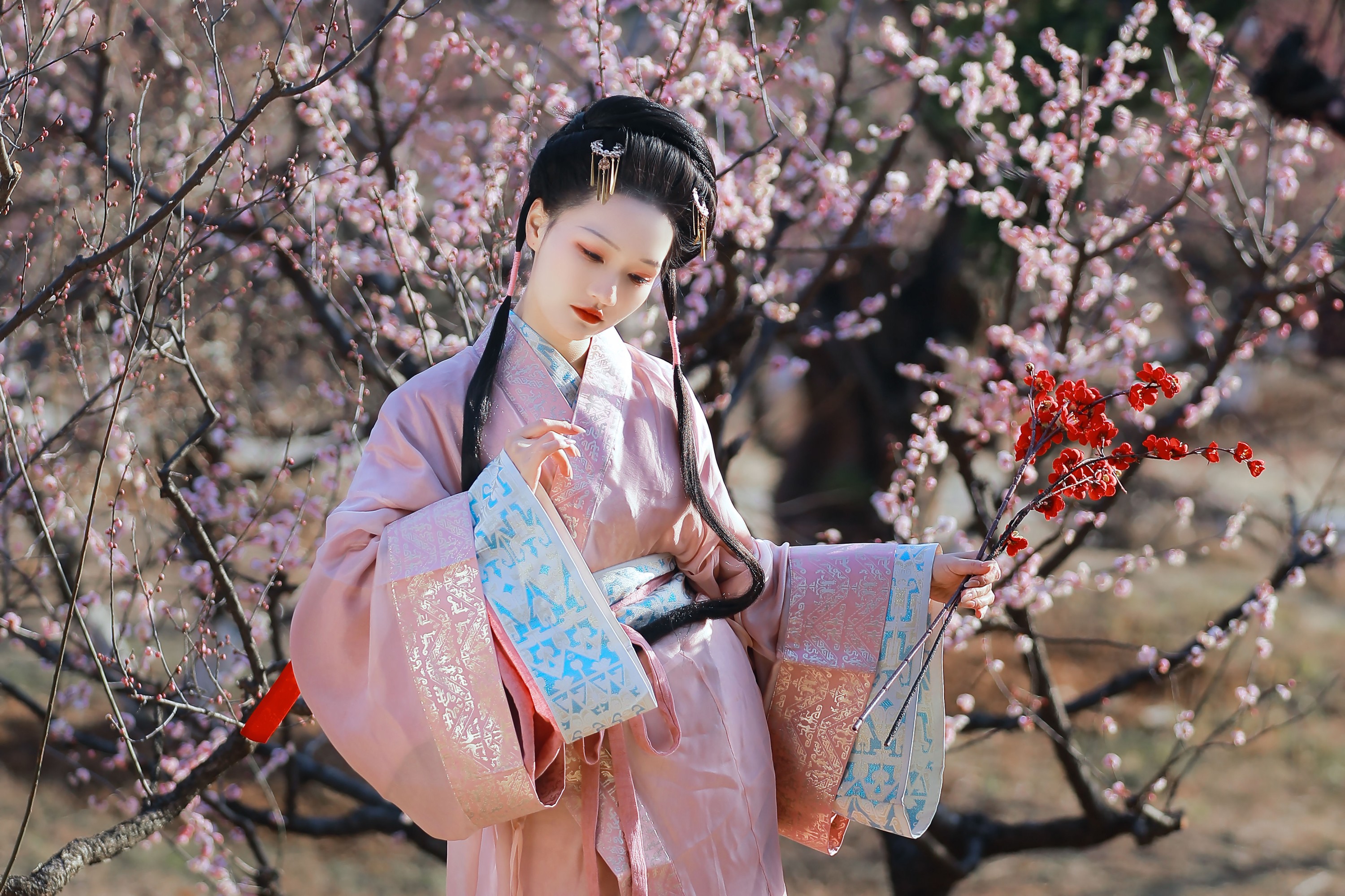 图片[5]-焚香小也 – 《染梅香》[22P]-COS写真在线网