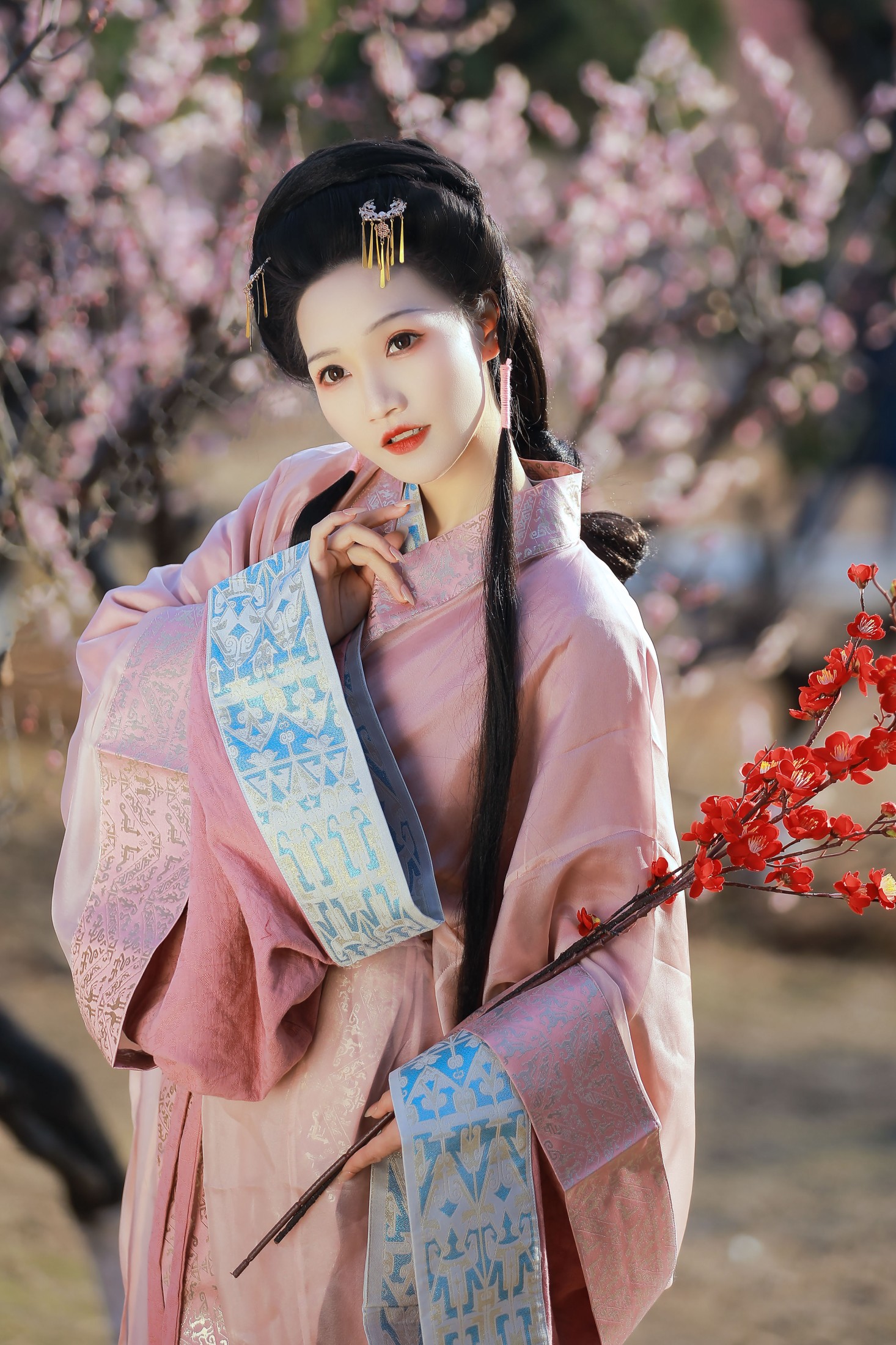 图片[3]-焚香小也 – 《染梅香》[22P]-COS写真在线网