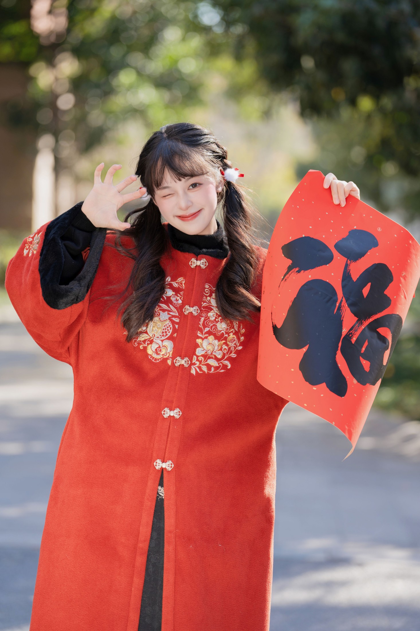 图片[3]-夏芋小年 – 《路边新年照》[22P]-COS写真在线网