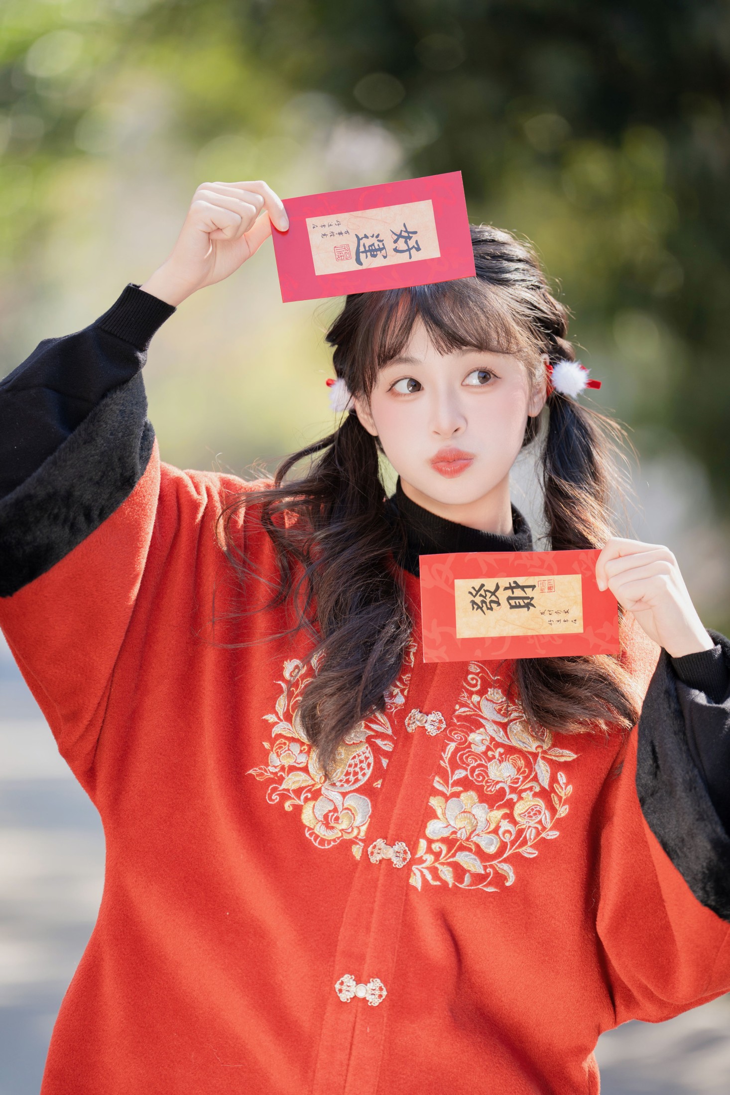 图片[5]-夏芋小年 – 《路边新年照》[22P]-COS写真在线网