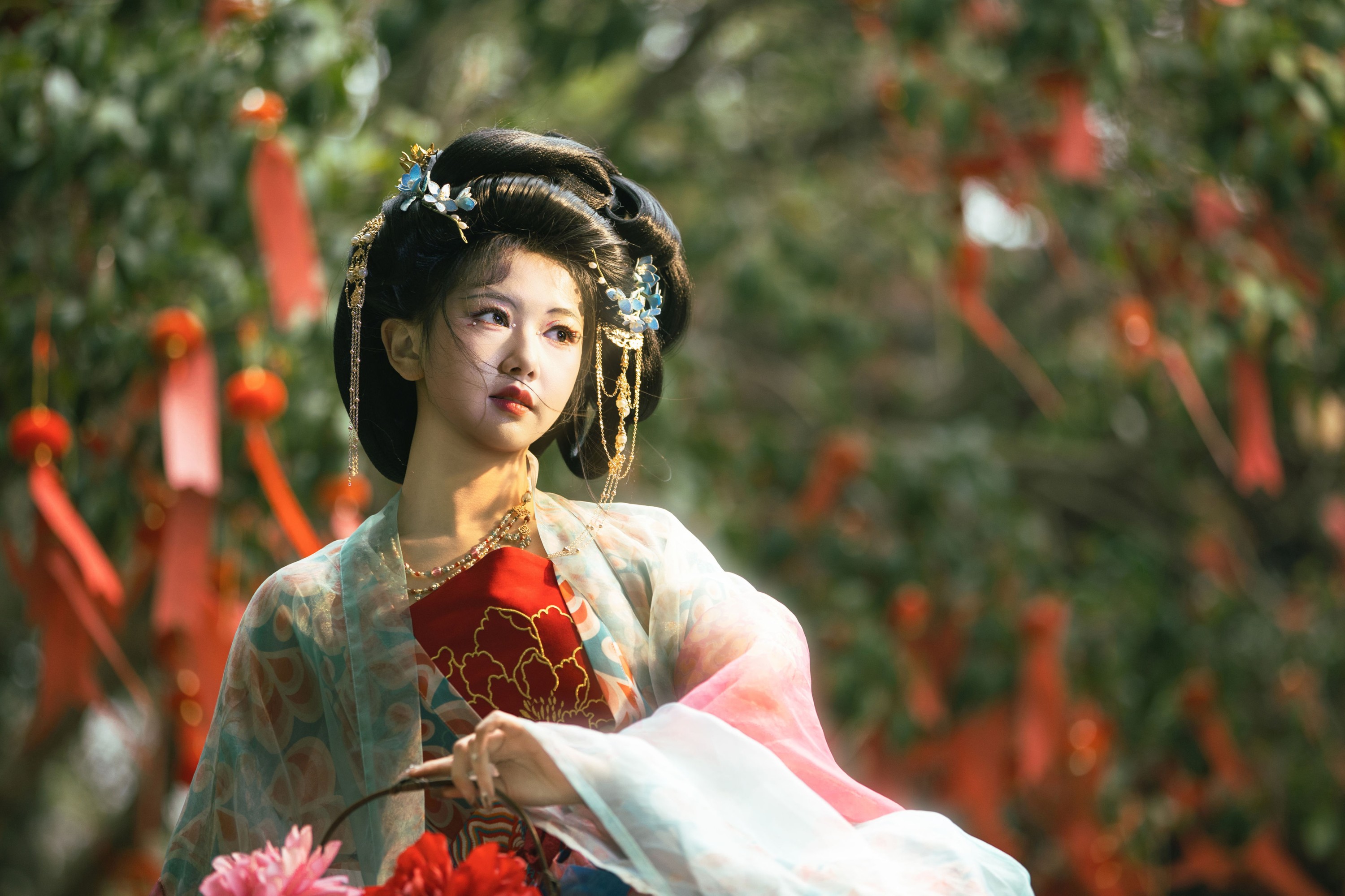图片[5]-酸辣湯兒 – 《花想容》[32P]-COS写真在线网