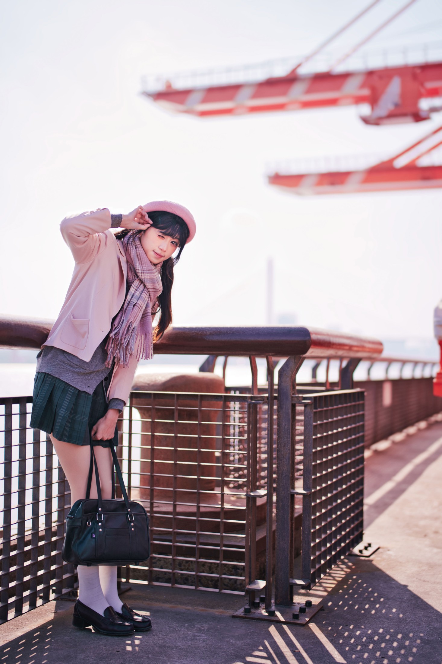 图片[3]-– 《滨江粉色jk》[49P]-COS写真在线网