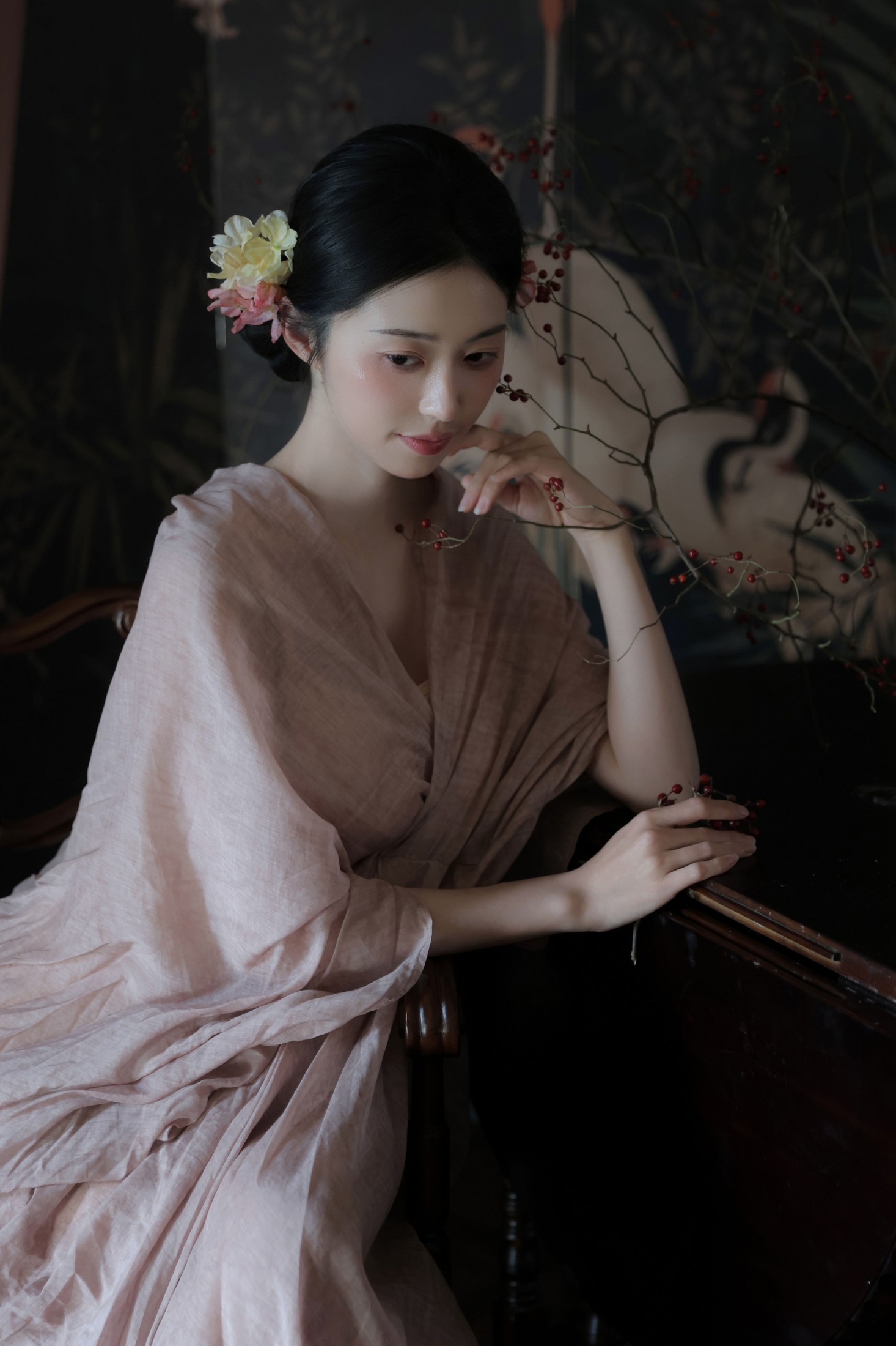 图片[6]-粉面姑娘 – 《山归来》[15P]-COS写真在线网