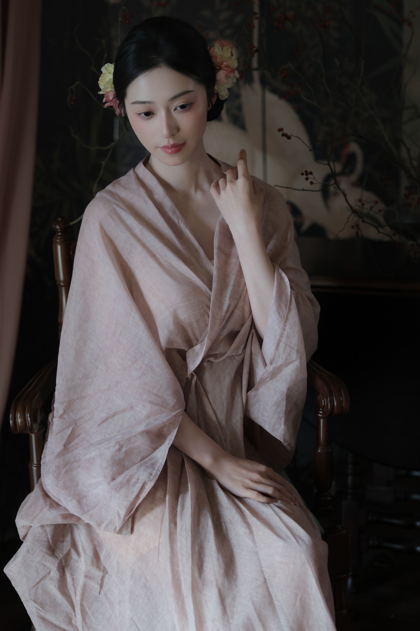 图片[3]-粉面姑娘 – 《山归来》[15P]-COS写真在线网