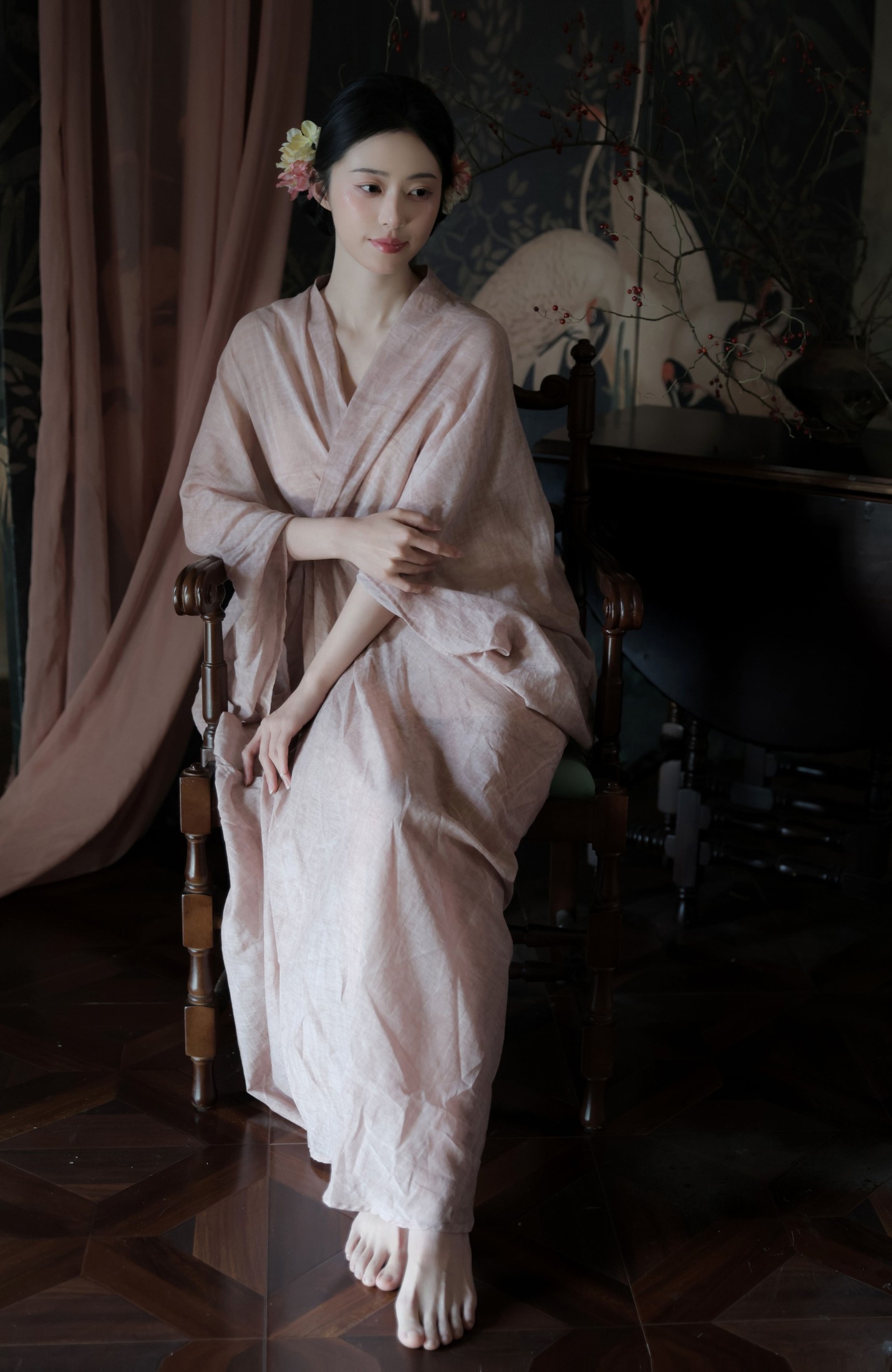 图片[4]-粉面姑娘 – 《山归来》[15P]-COS写真在线网