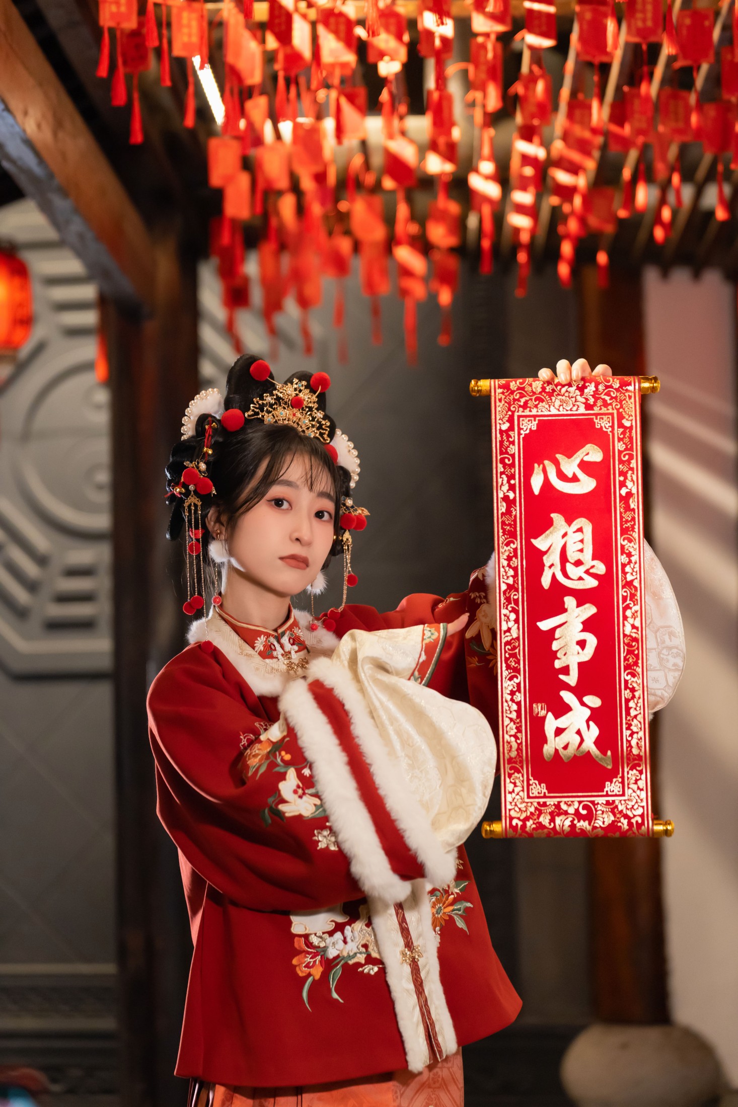 图片[6]-小何 – 《穿汉服逛运河》[27P]-COS写真在线网