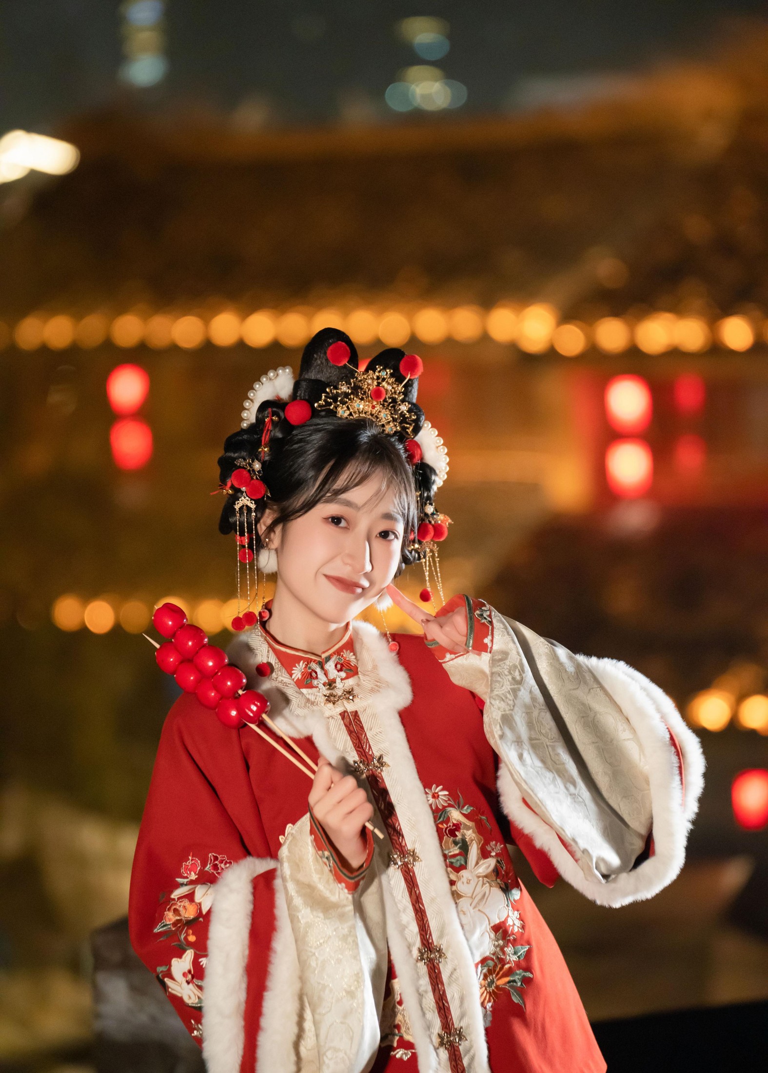 图片[2]-小何 – 《穿汉服逛运河》[27P]-COS写真在线网