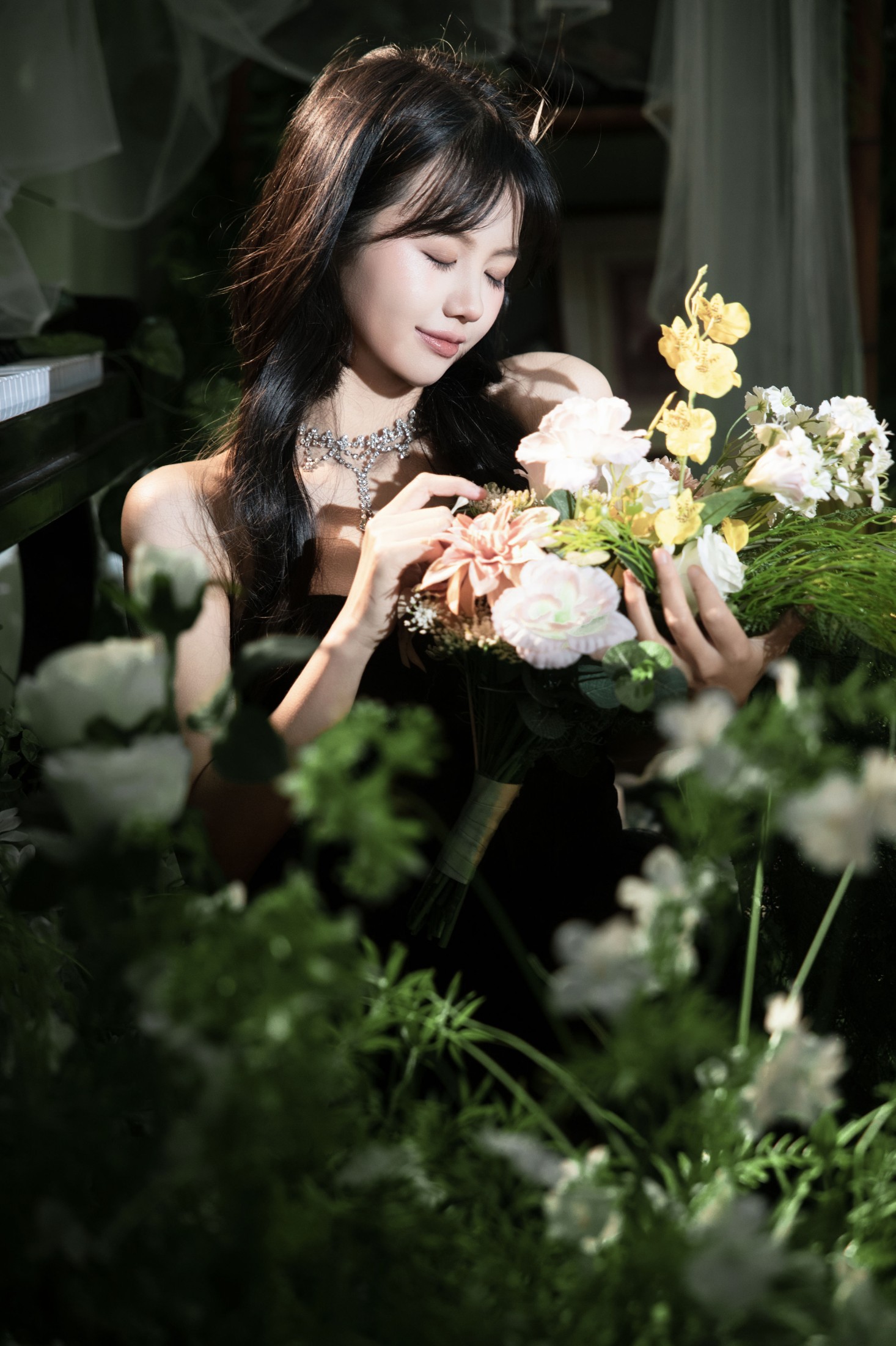 图片[3]-OO – 《光影黑纱森系千金》[22P]-COS写真在线网