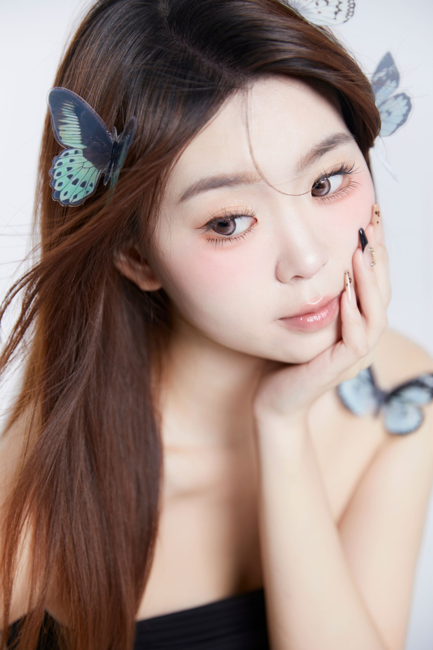 图片[5]-CARLEE是77呀 – 《韩系蝴蝶肖像》[22P]-COS写真在线网