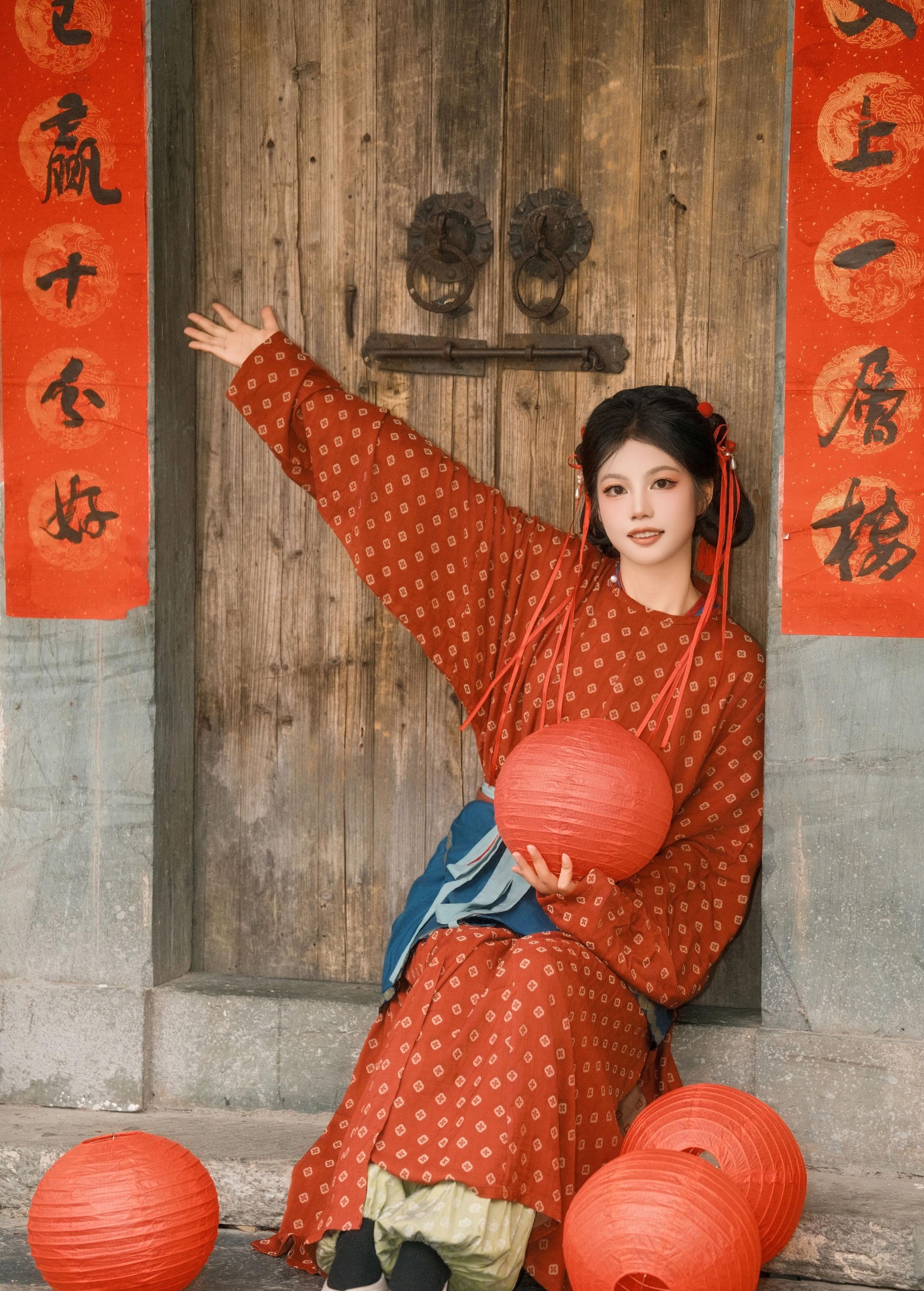 图片[2]-花花 – 《新春晒娘》[14P]-COS写真在线网