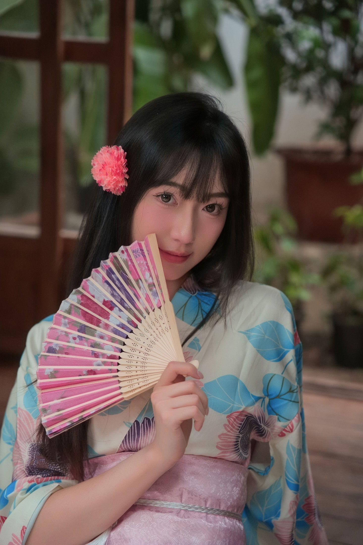 图片[5]-KK – 《和服少女的日系松弛感瞬间》[27P]-COS写真在线网
