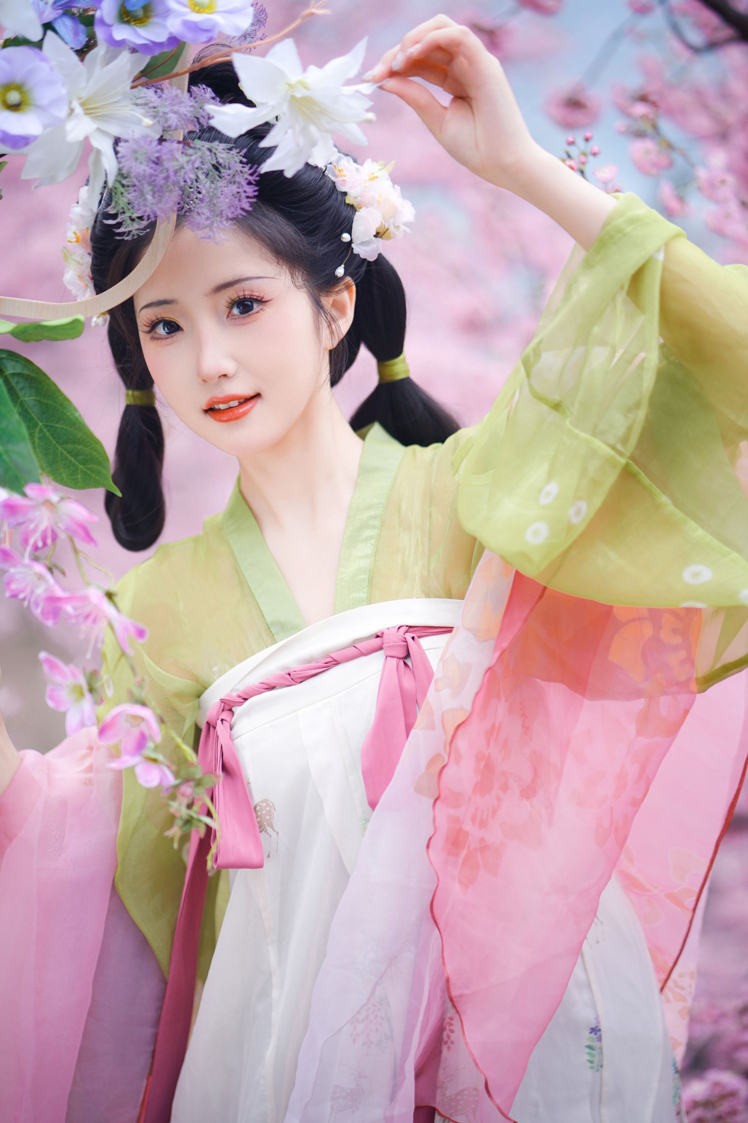 图片[6]-兔牙w – 《樱花少女》[20P]-COS写真在线网