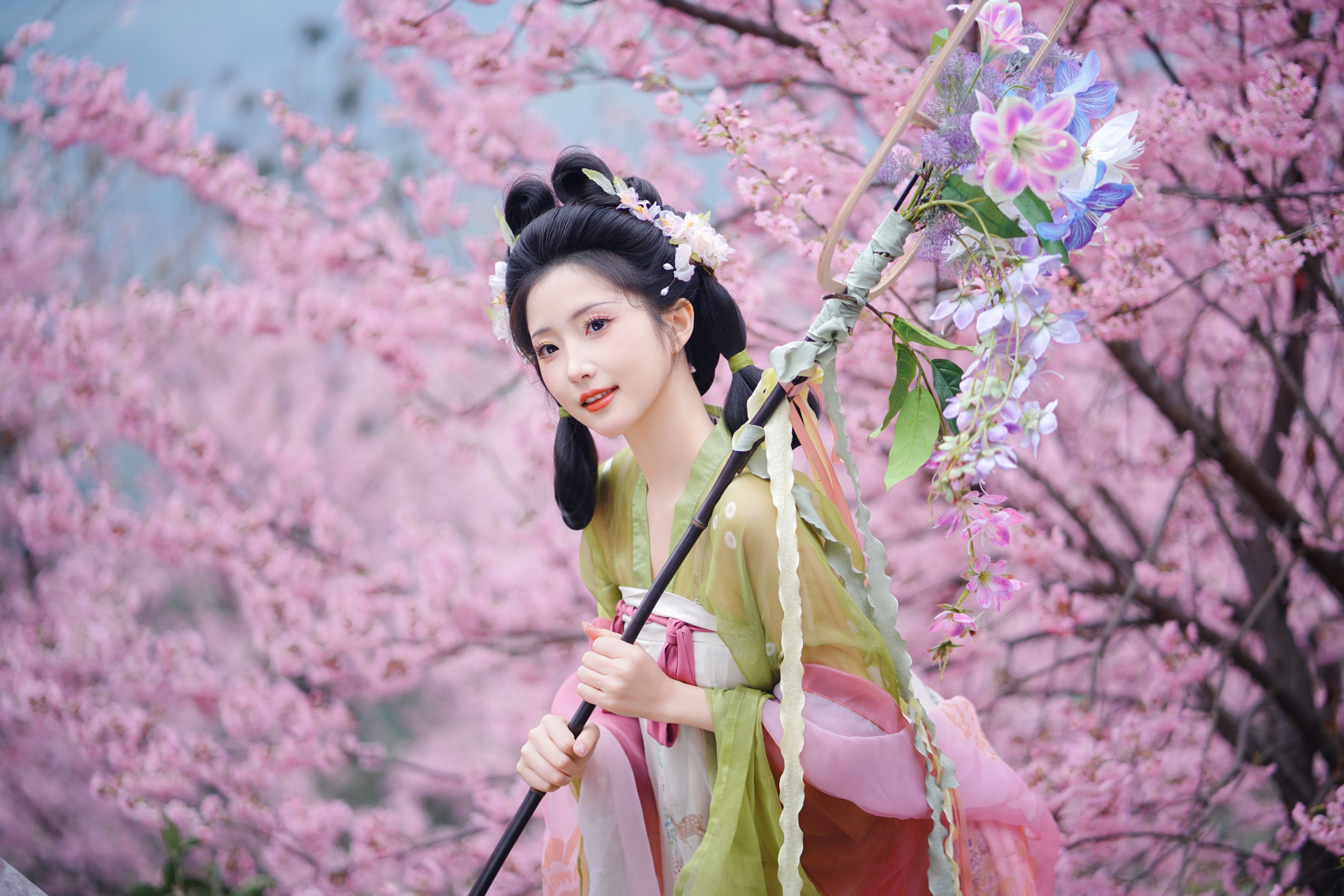 图片[3]-兔牙w – 《樱花少女》[20P]-COS写真在线网