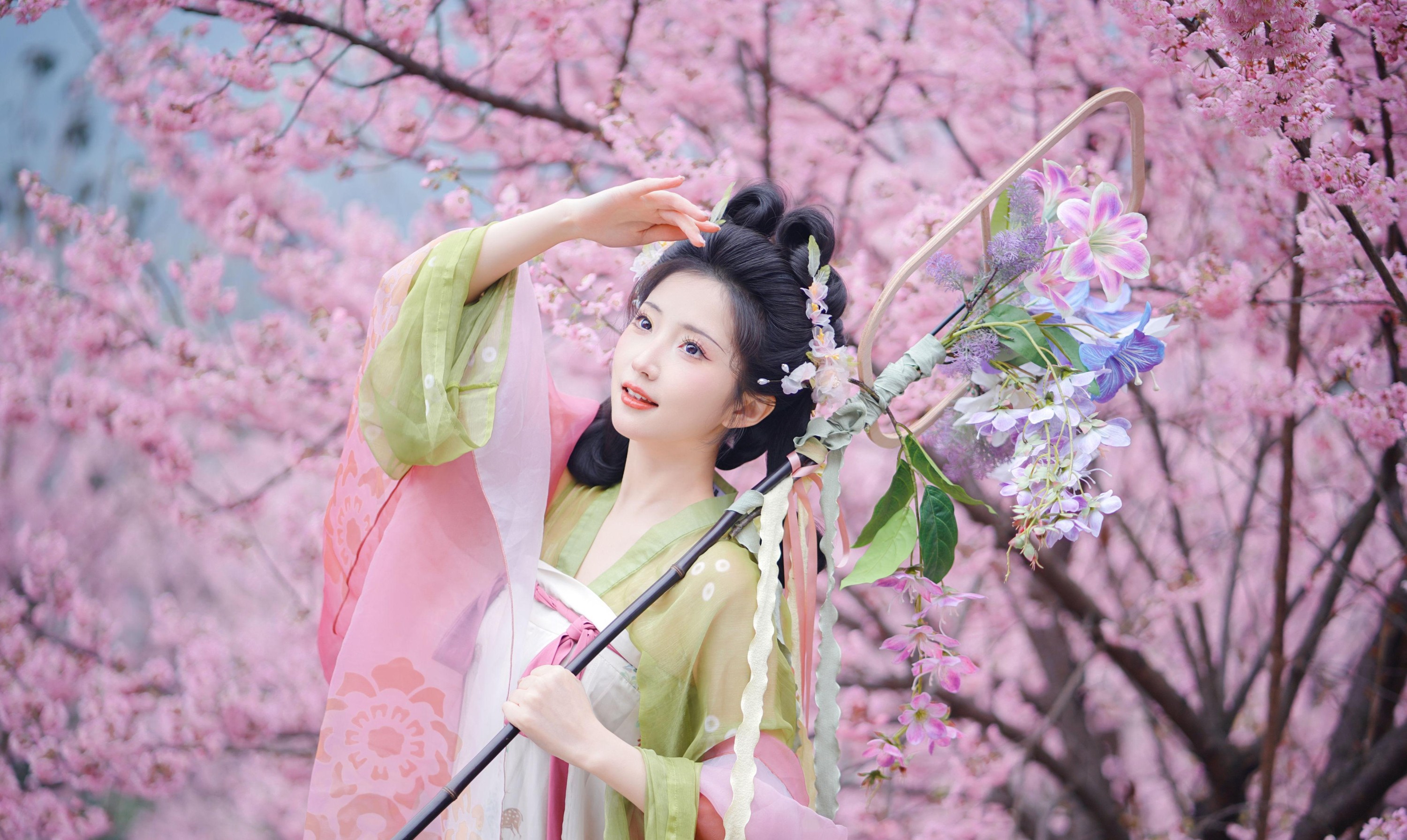 图片[2]-兔牙w – 《樱花少女》[20P]-COS写真在线网
